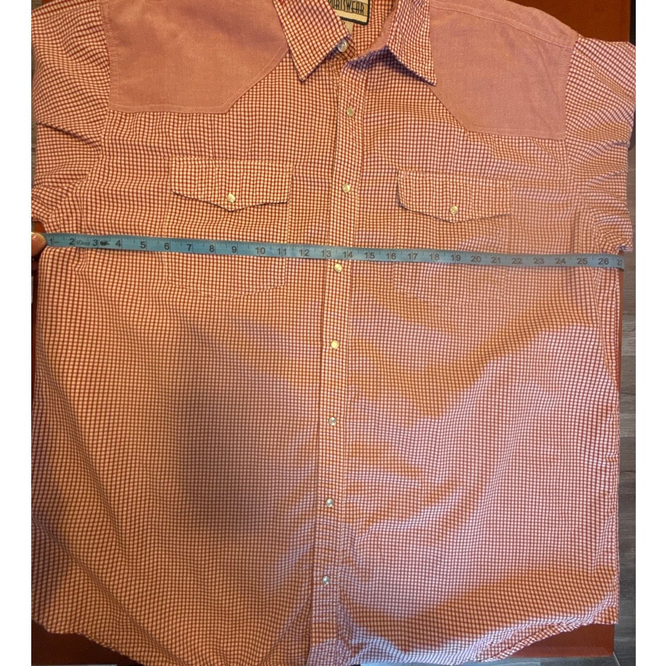 Other Merrill & Forbes Western Pearl Snap Gingham Shirt Red XL Size US XL / EU 56 / 4 - 4 Thumbnail