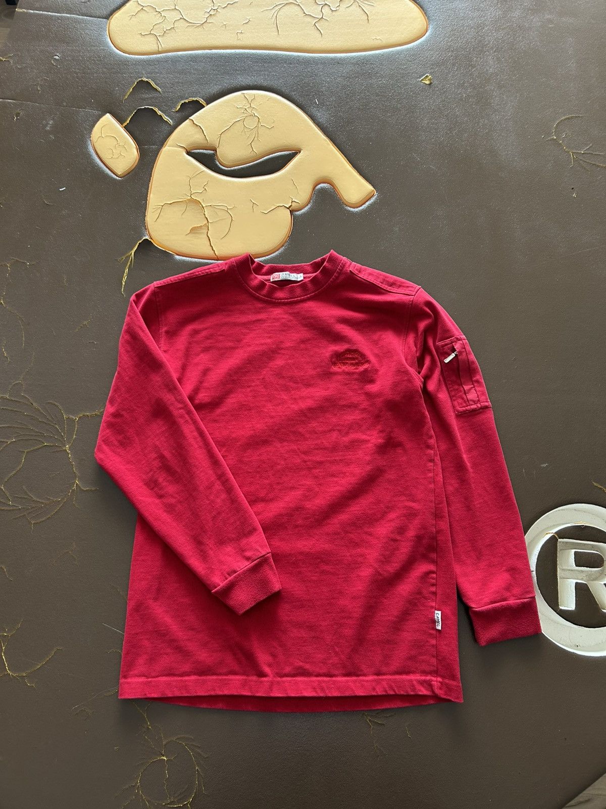 Camel 1980s Camel Crewneck Sweater Red Size US M / EU 48-50 / 2 - 1 Thumbnail