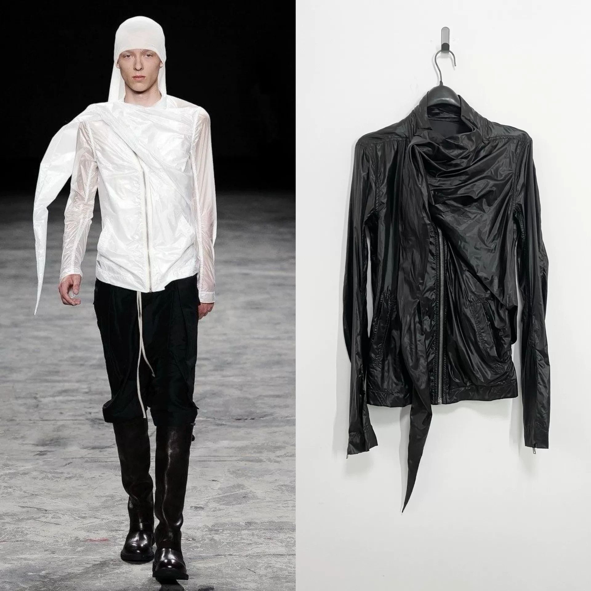 Rick Owens Rick Owens 2011 Ribbon Coat Size US M / EU 48-50 / 2 - 1 Thumbnail
