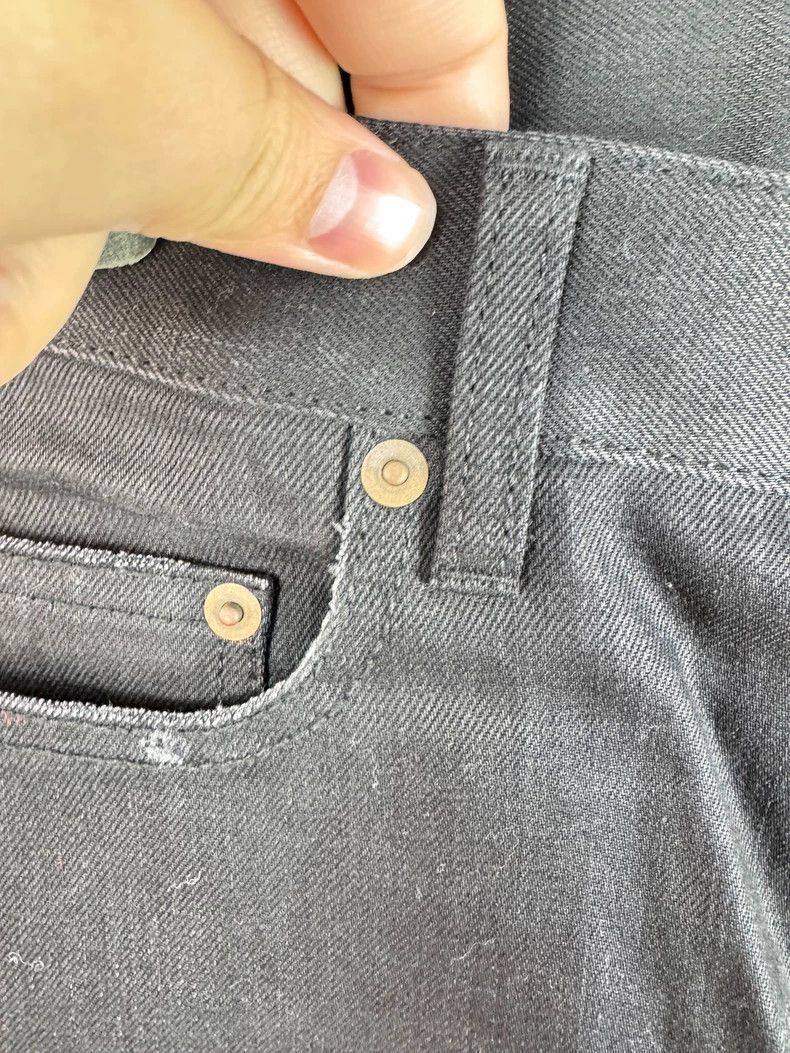Saint Laurent Paris Saint Laurent Paris Black Original Wreck Jeans Size US 33 - 6 Thumbnail