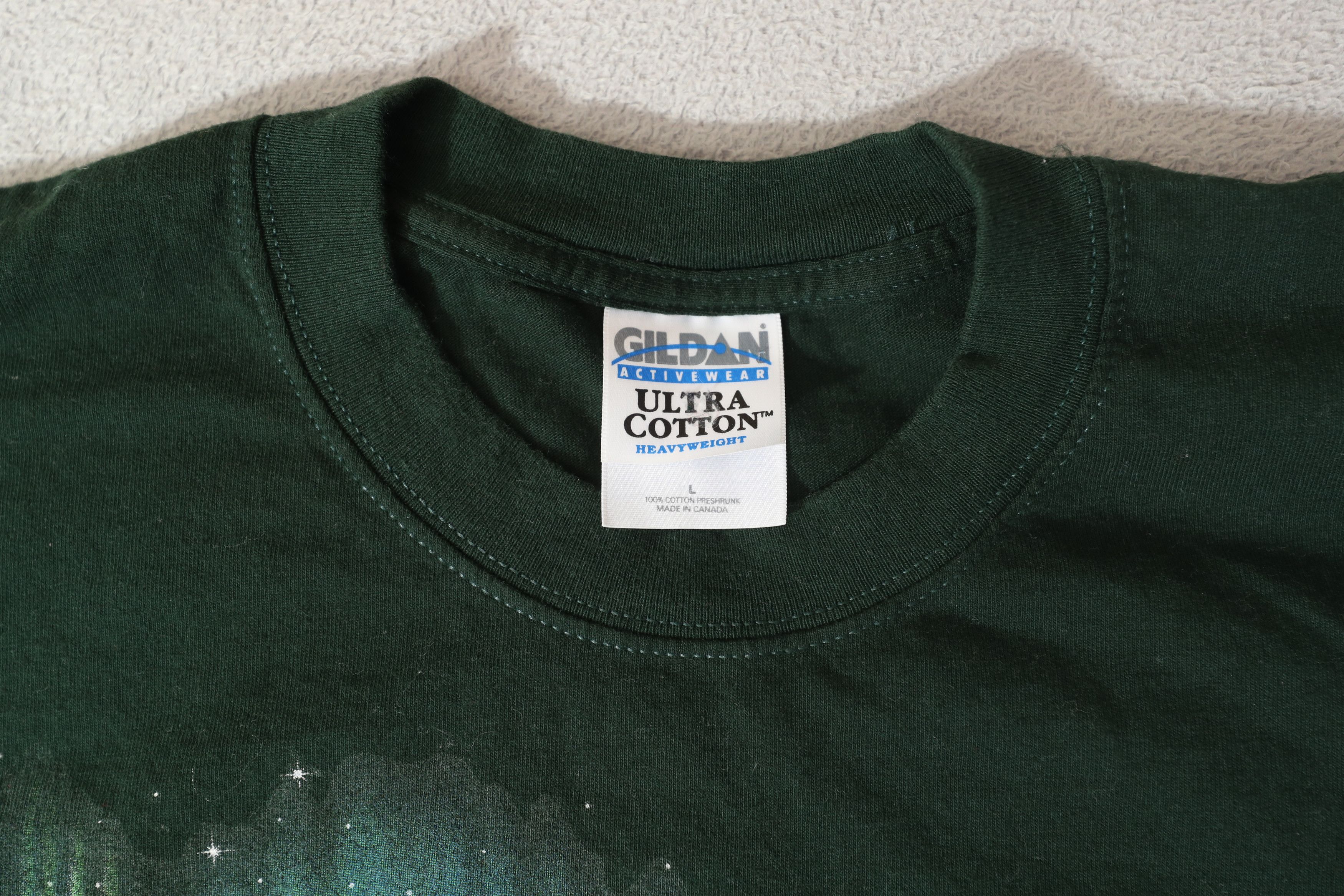 Gildan × Vintage Whitehorse Yukon Canada Sled Dog Daquin Tee (L) Size US L / EU 52-54 / 3 - 11 Thumbnail