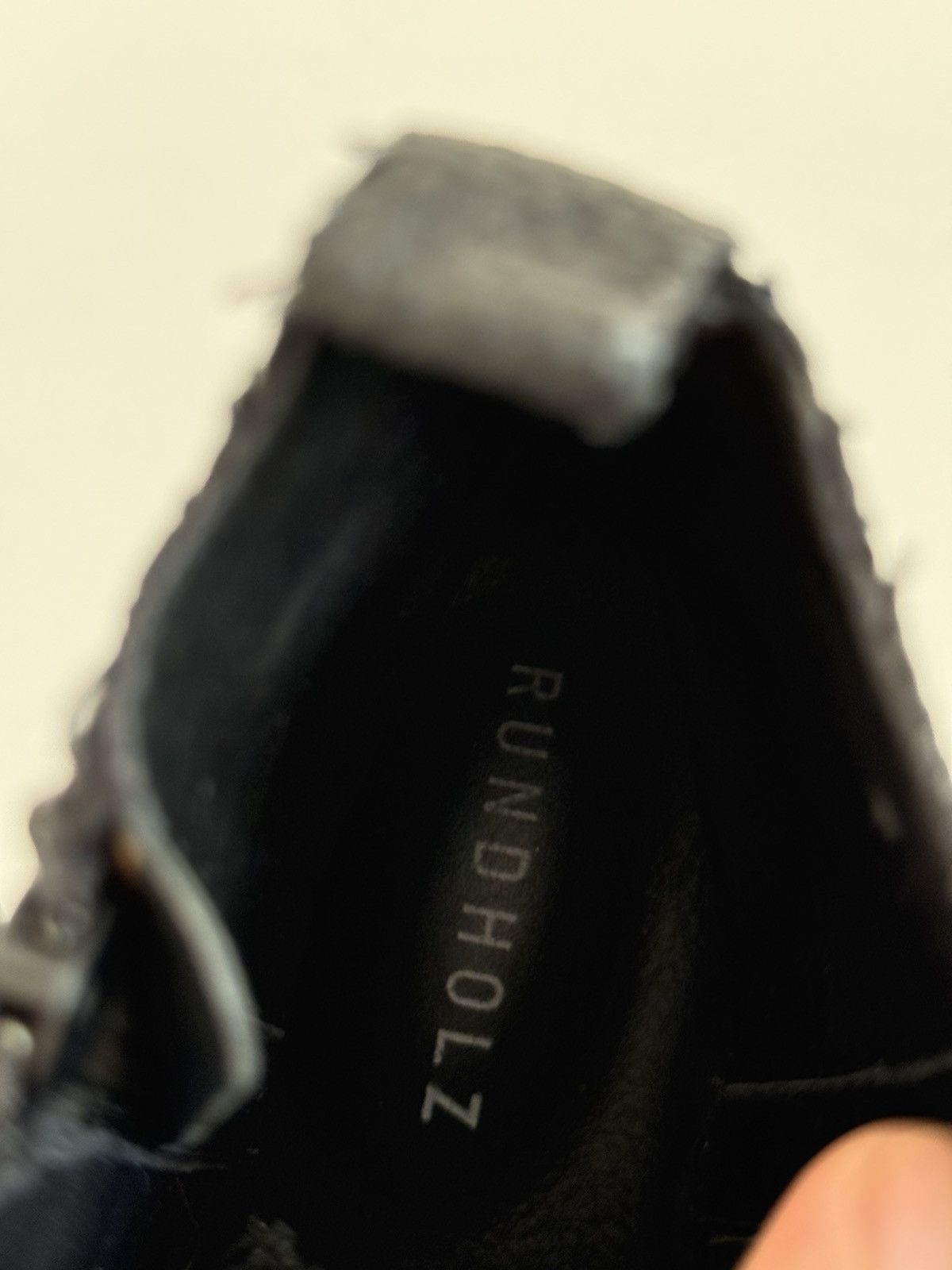 Rundholz rundholz mainline painted textile hi-top double ankle boots Size US 9 / IT 39 - 14 Thumbnail
