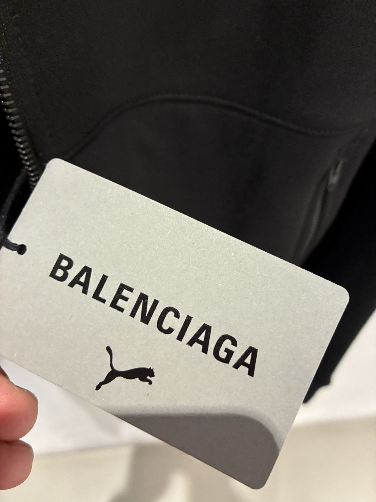Balenciaga × Puma Balenciaga Puma Cotton Track Sweatshirt Size US S / EU 44-46 / 1 - 10 Thumbnail