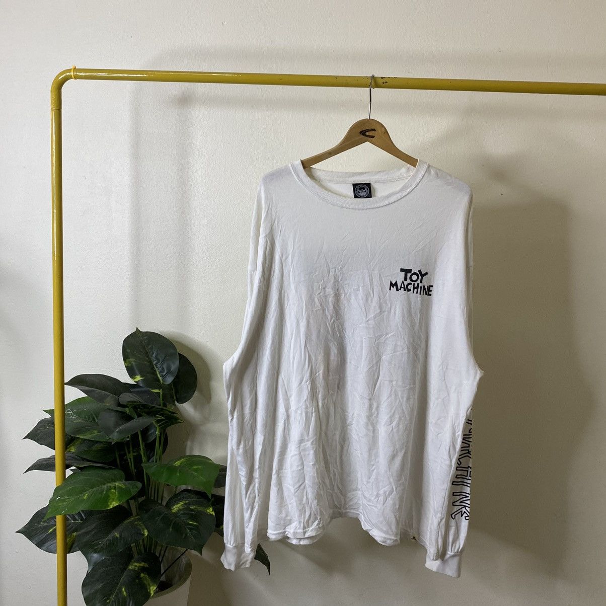 Toy Machine Vintage Y2K Toy Machine Skateboards Skater LS T Shirt Size US XXL / EU 58 / 5 - 5 Thumbnail