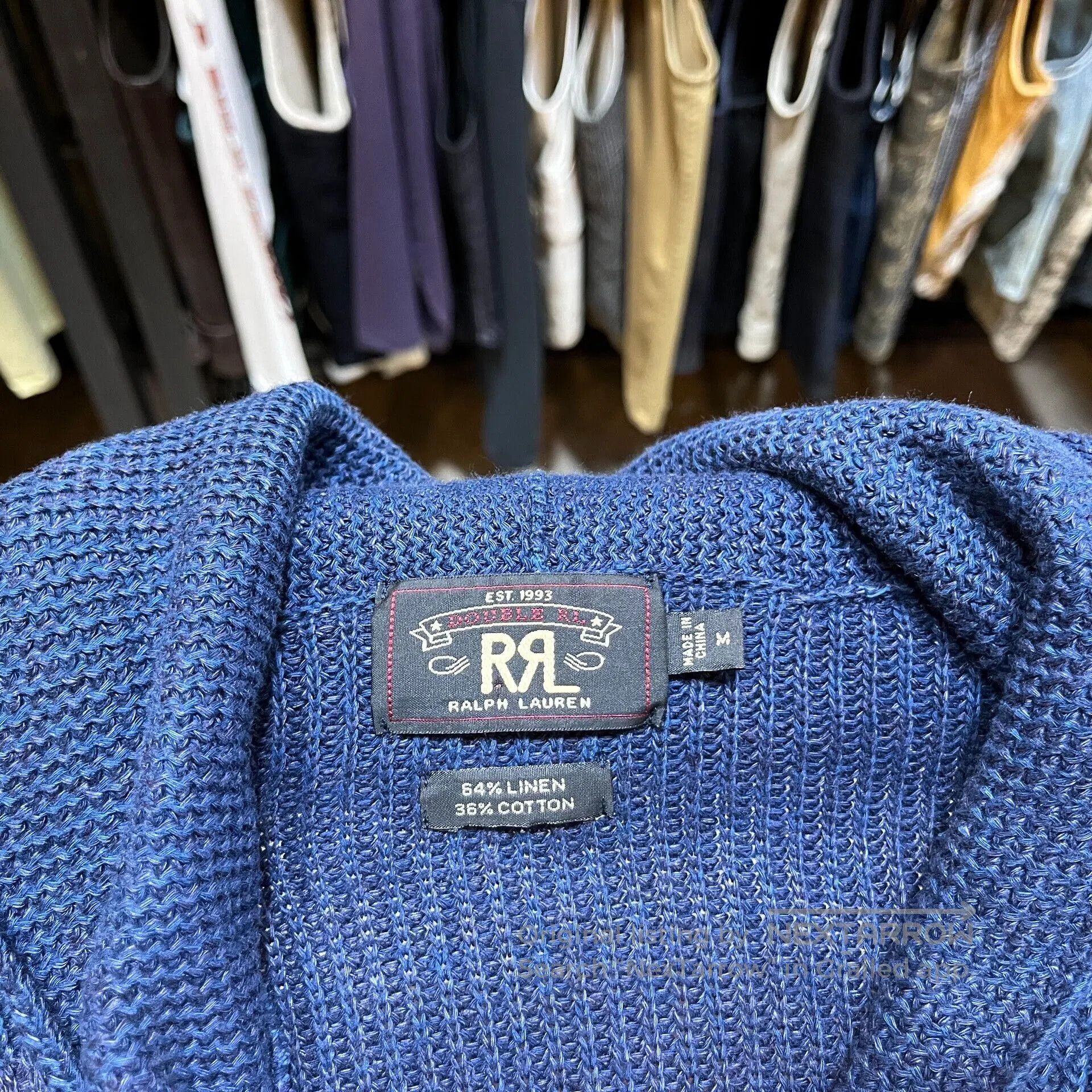 RRL Ralph Lauren RRL Patchwork Distressed Sweater. Size US M / EU 48-50 / 2 - 3 Thumbnail