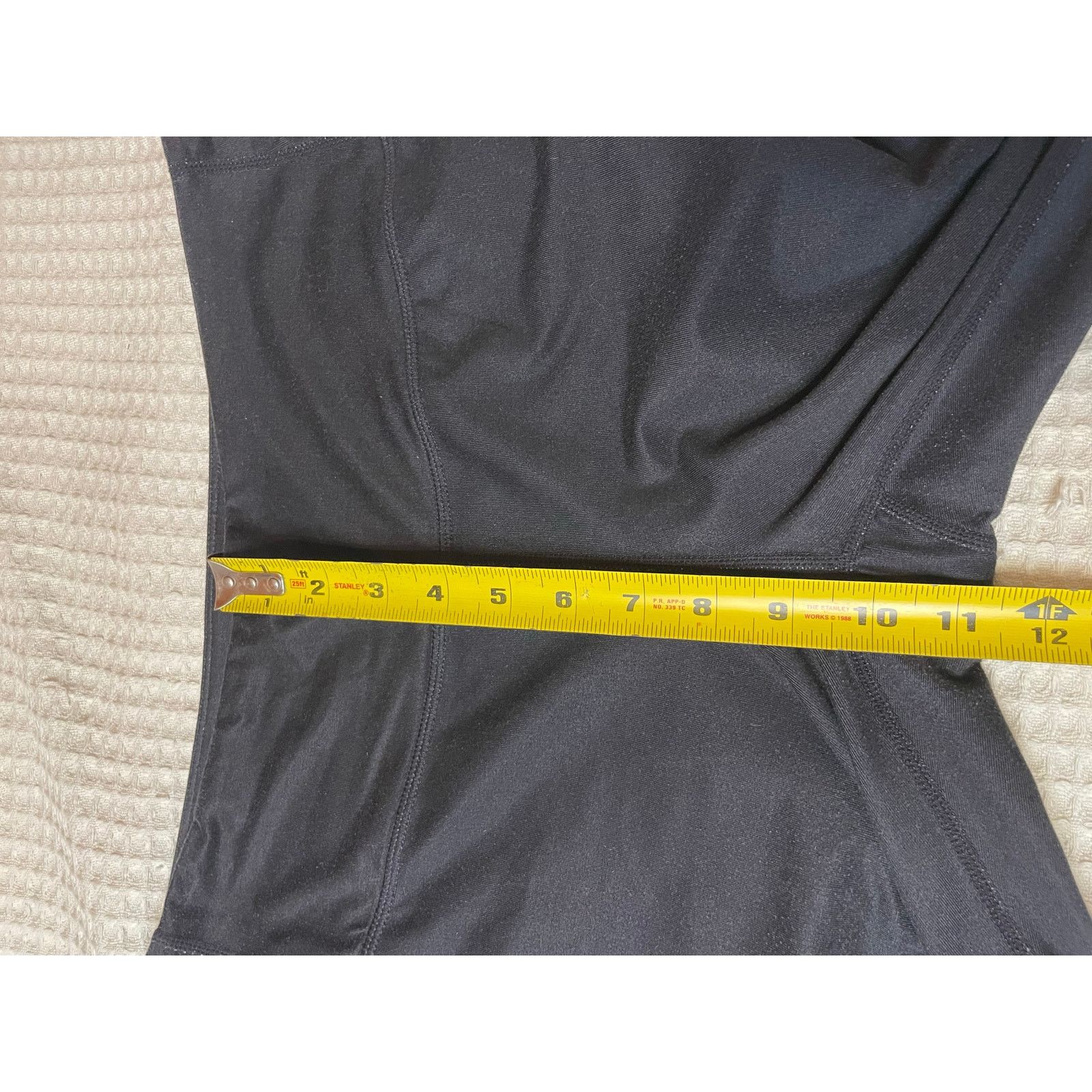 Athleta Athleta Activewear Ombre Black & Gray Workout Leggings Med Size 29" - 5 Thumbnail