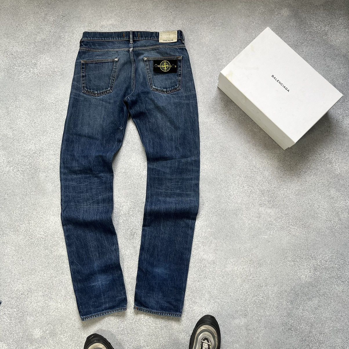 Stone Island Vintage stone island pants denim luxury jeans Size US 30 / EU 46 - 1 Thumbnail