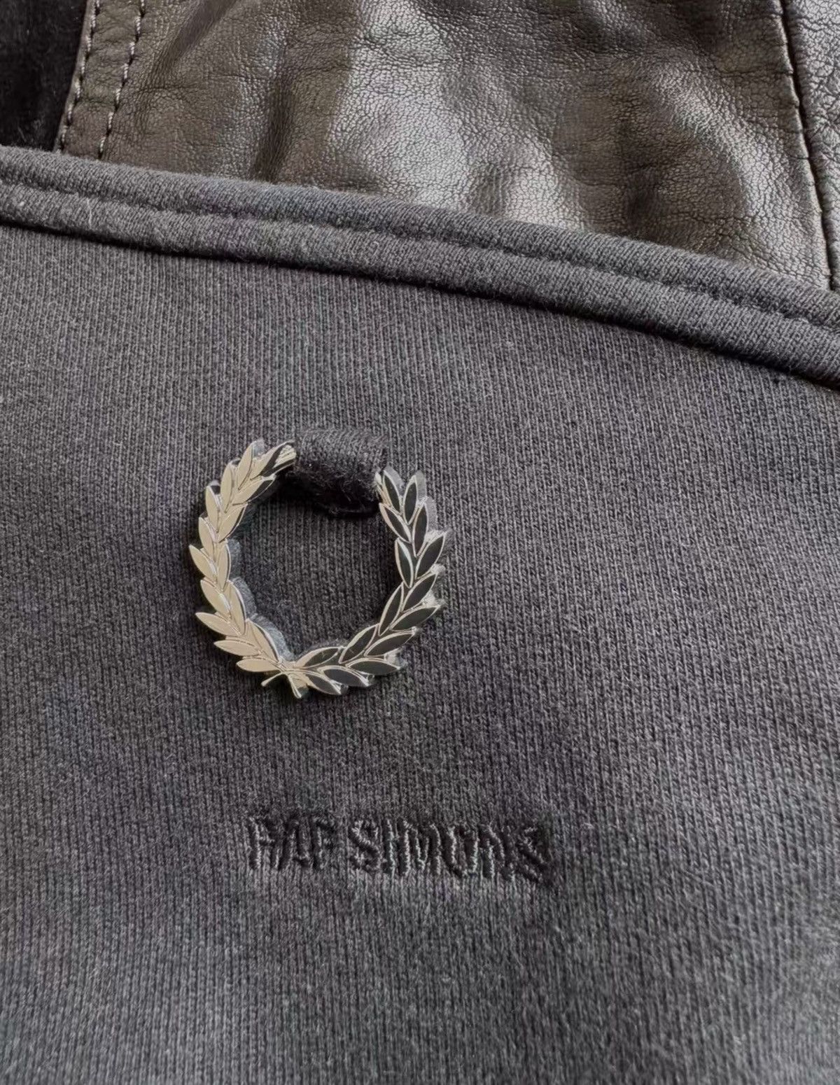Raf Simons RAF SIMONS x Fred Perry Silver Laurel Wreath Hoodie Size US S / EU 44-46 / 1 - 4 Thumbnail