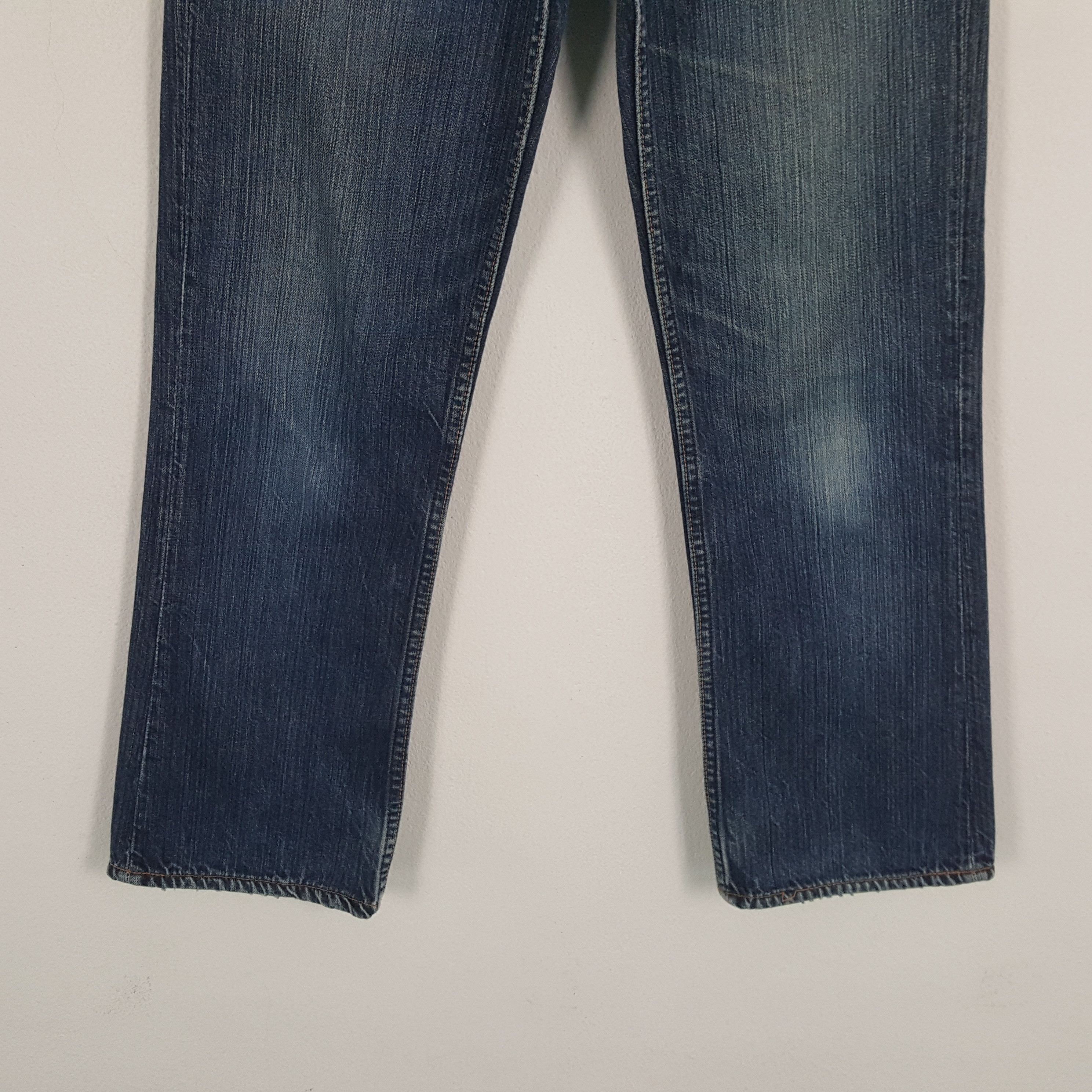 Evisu × Japanese Brand × Vintage EVISU Japanese Brand Streetwear Custom Daicock Jeans Size US 27 - 6 Thumbnail