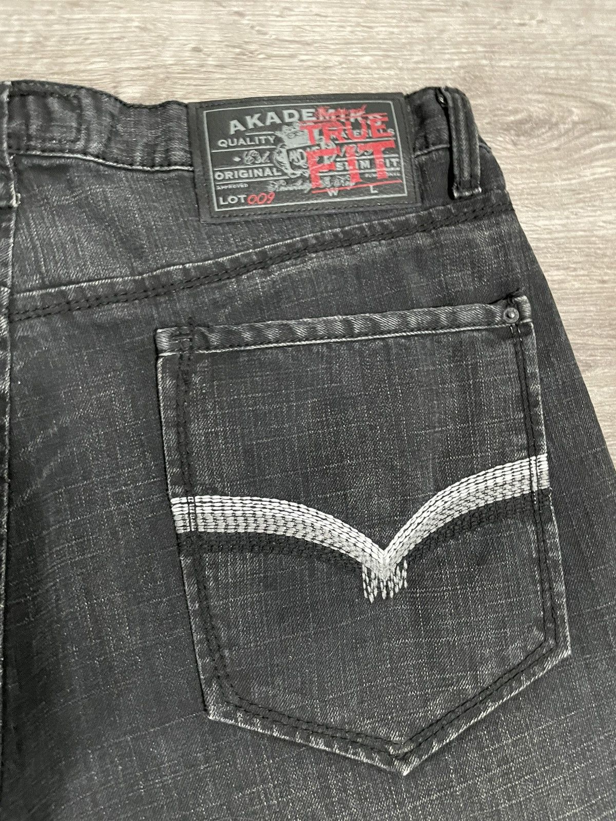Akademiks × Vintage Vintage 2000’s Y2k Baggy Jorts Size US 36 / EU 52 - 6 Thumbnail
