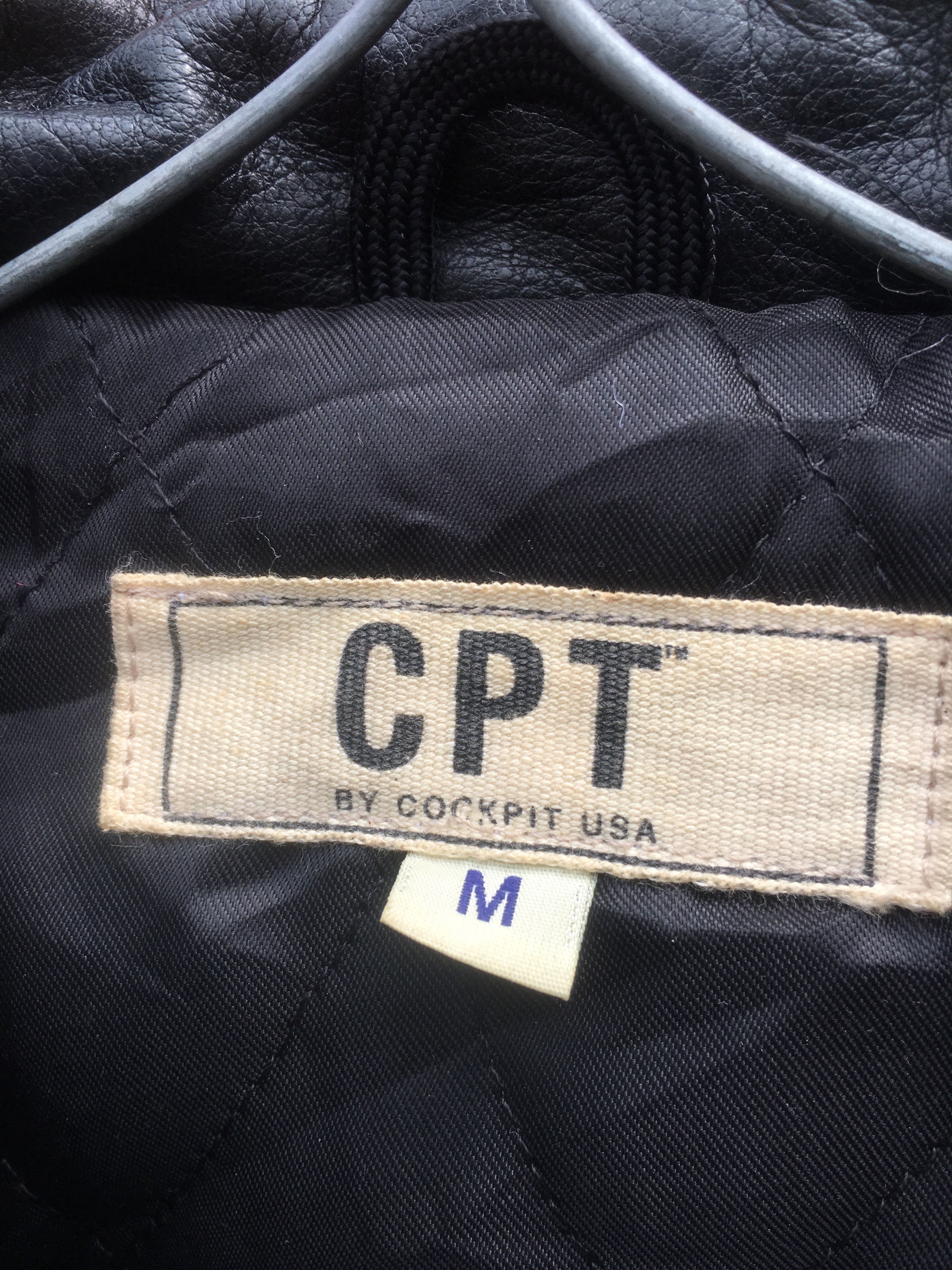 Cockpit USA CPT By cockpit usa blouson leather jacket Size US M / EU 48-50 / 2 - 3 Thumbnail