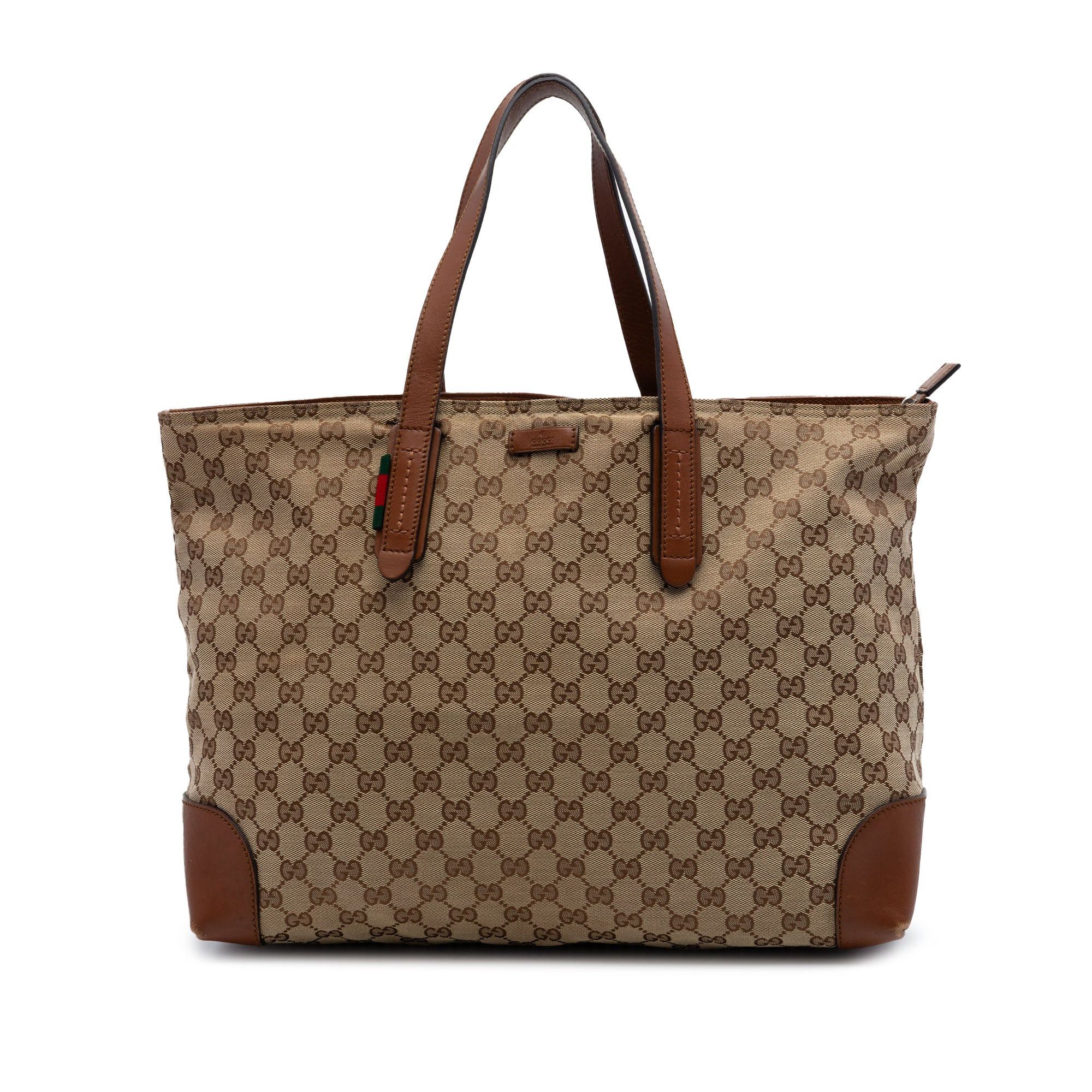 Gucci GG Canvas Web Tote Size ONE SIZE - 1 Thumbnail
