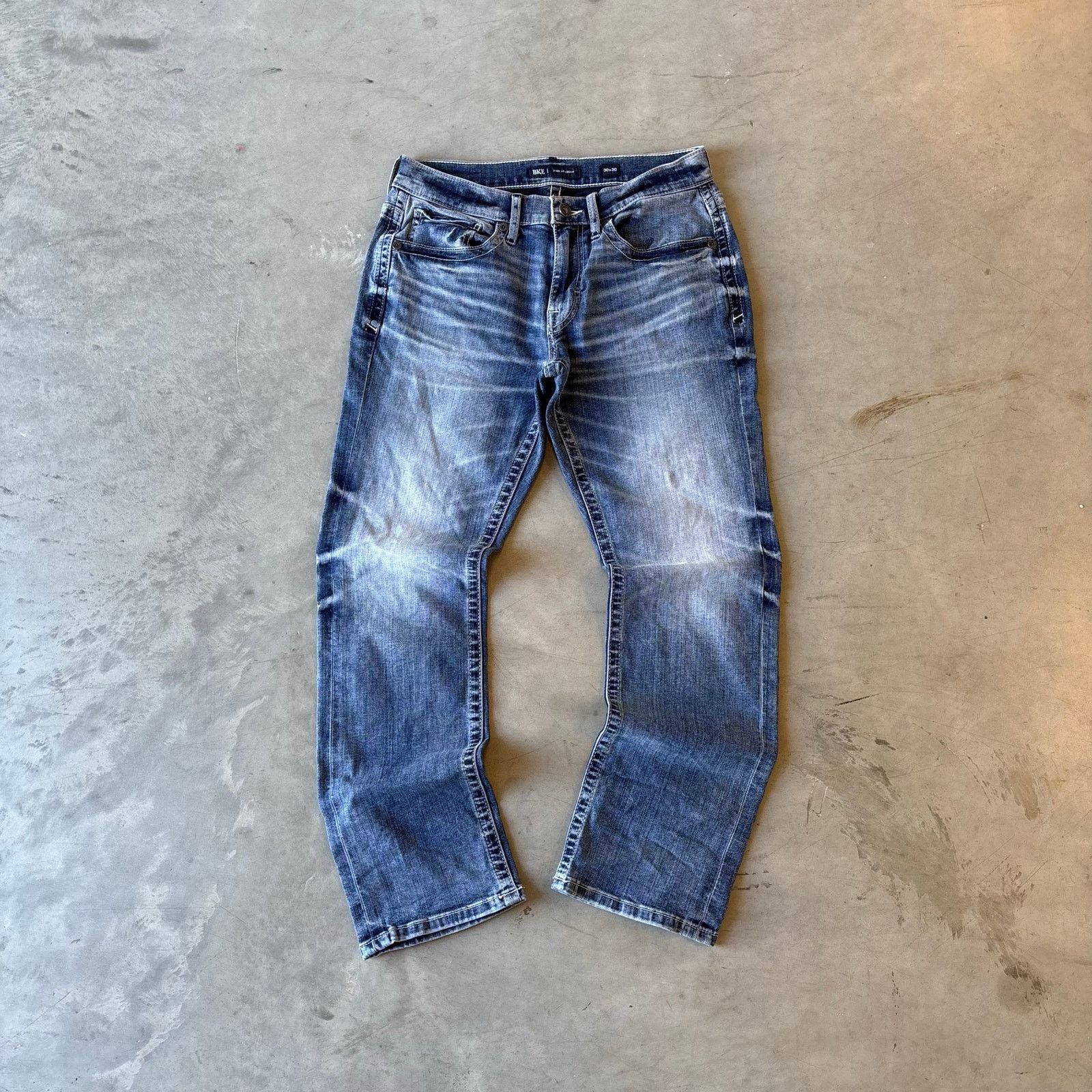 BKE y2k faded washed straight BKE jeans Size US 30 / EU 46 - 1 Thumbnail