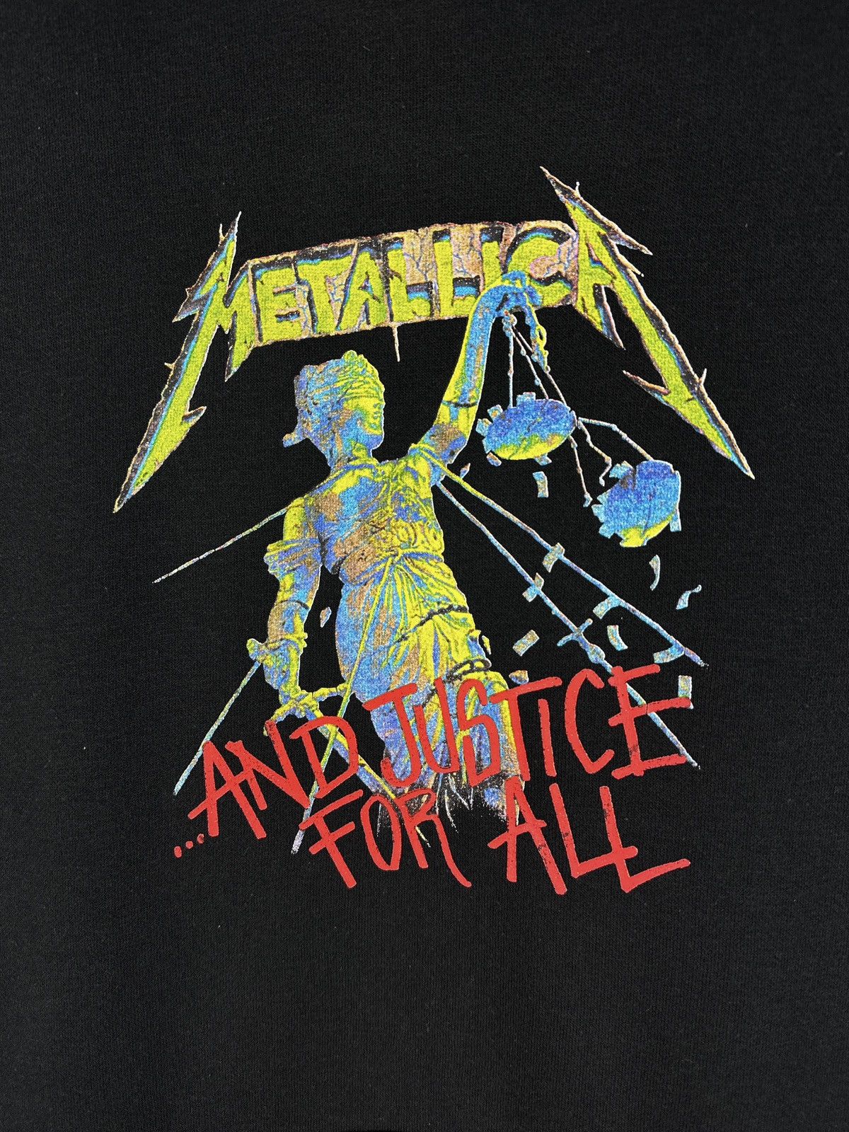 H&M × Metallica H&M x Metallica And Justice For All Graphic Print Hoodie Size US XS / EU 42 / 0 - 7 Thumbnail