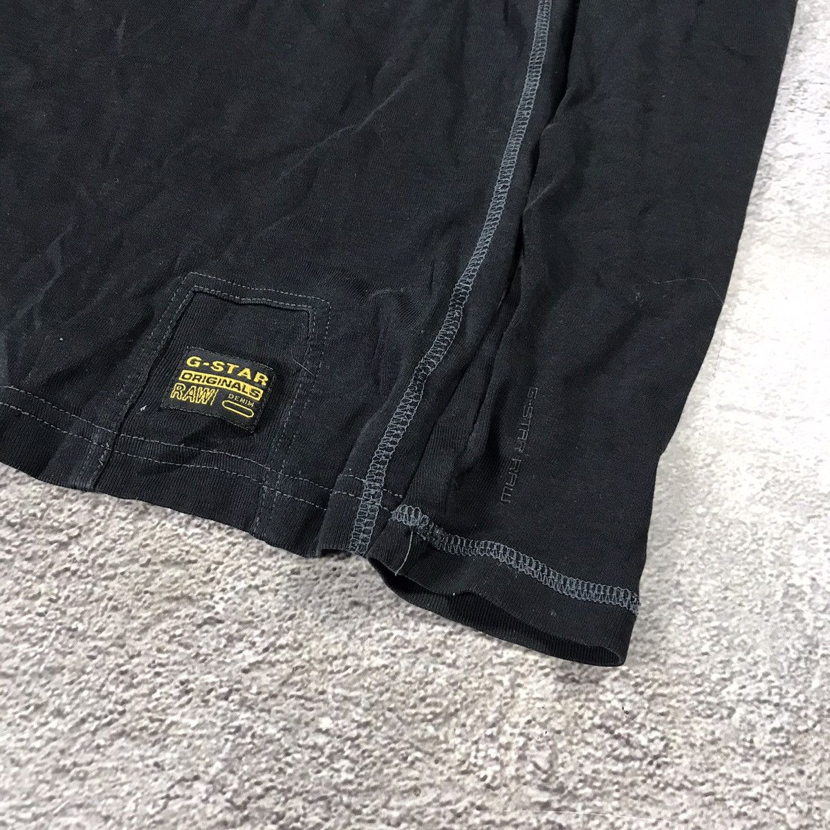 Vintage Vintage 90s G-Star Sun Faded Graphic Long Sleeve Tee Slim L Size US L / EU 52-54 / 3 - 3 Thumbnail