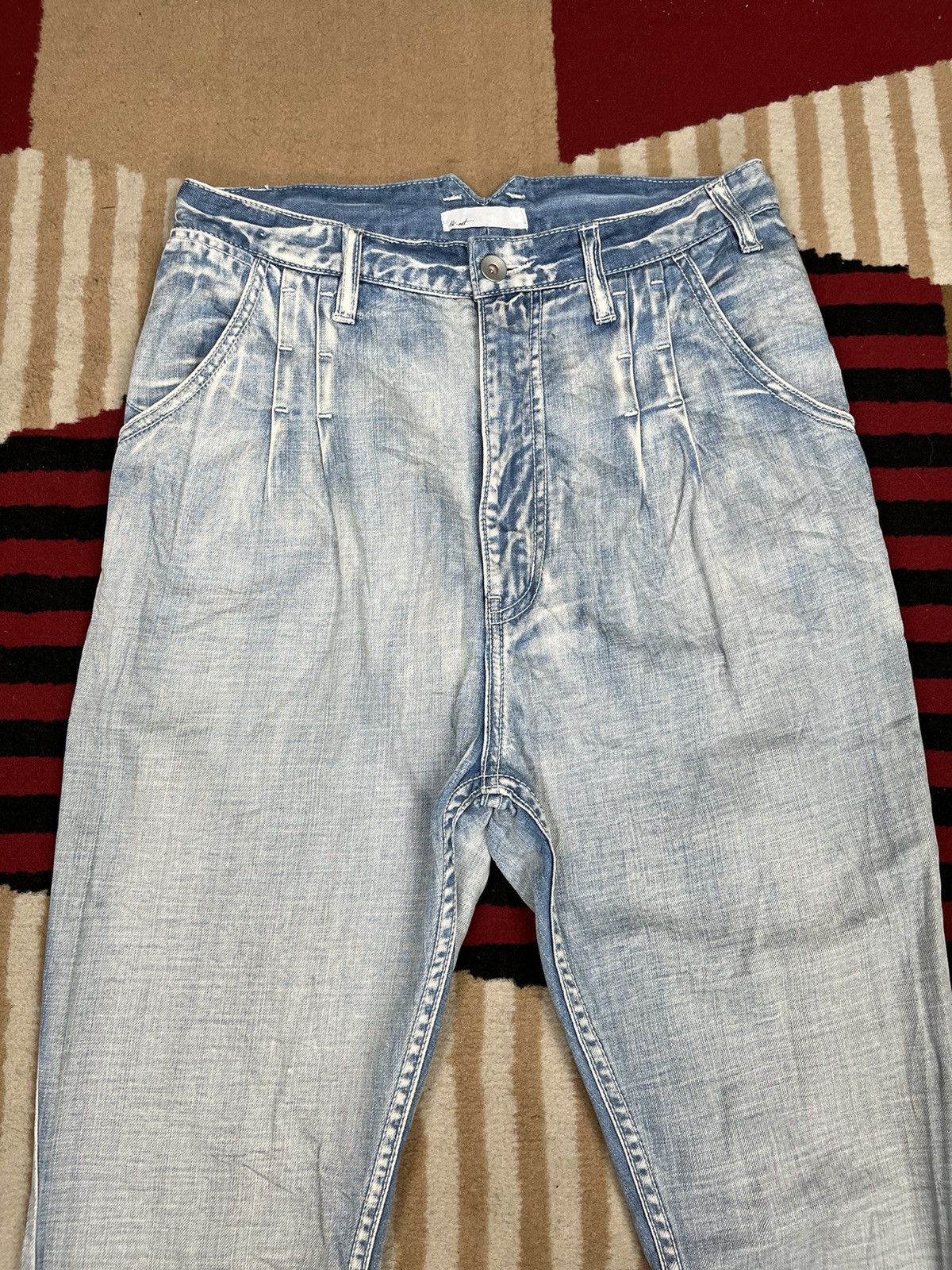 Ne-Net Jorts Pants Ne-net By Issey Miyake Indigo Dye Size US 28 / EU 44 - 3 Thumbnail