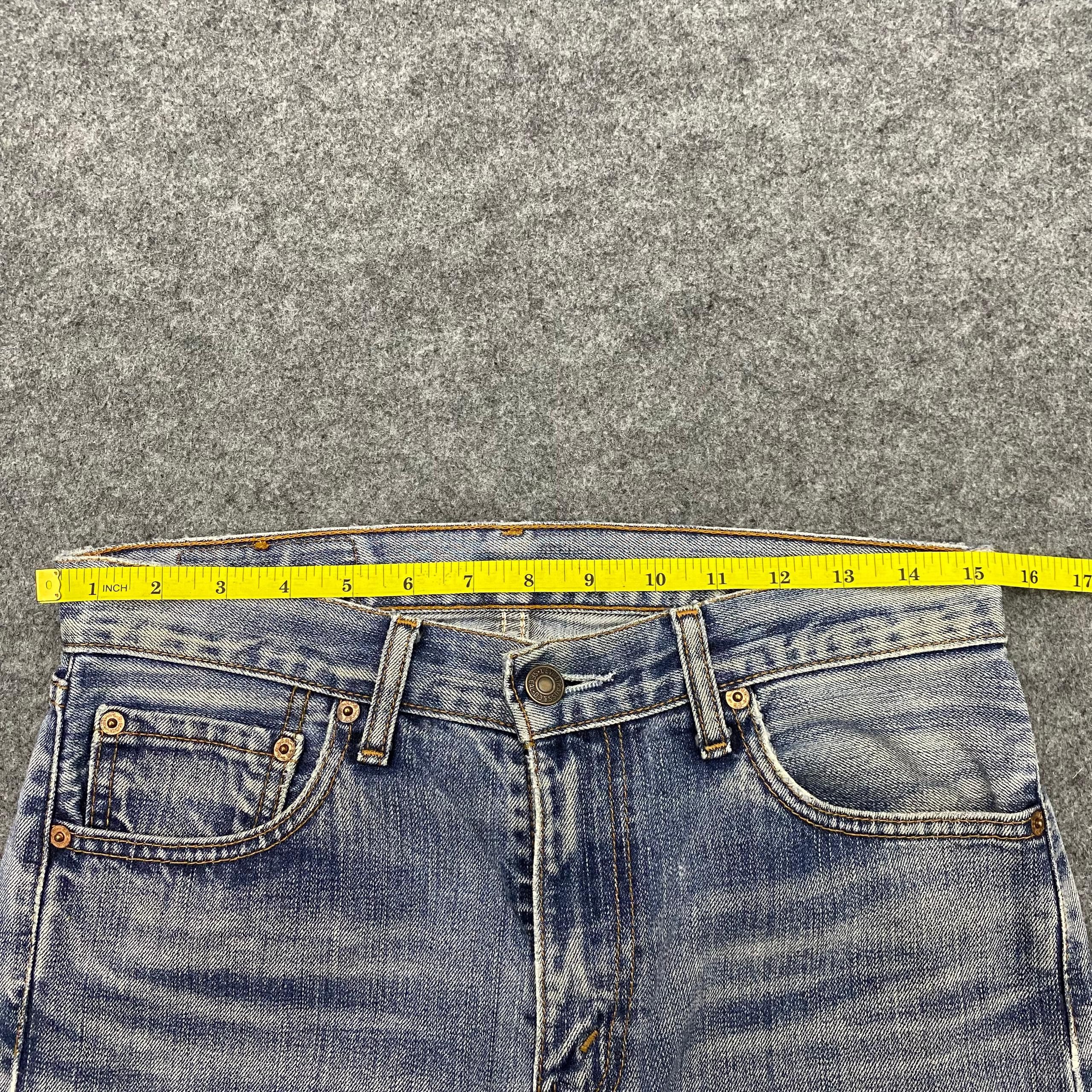 Levi's Vintage Levis 505 Distressed Denim Kurt Cobain Style Size US 31 - 4 Thumbnail