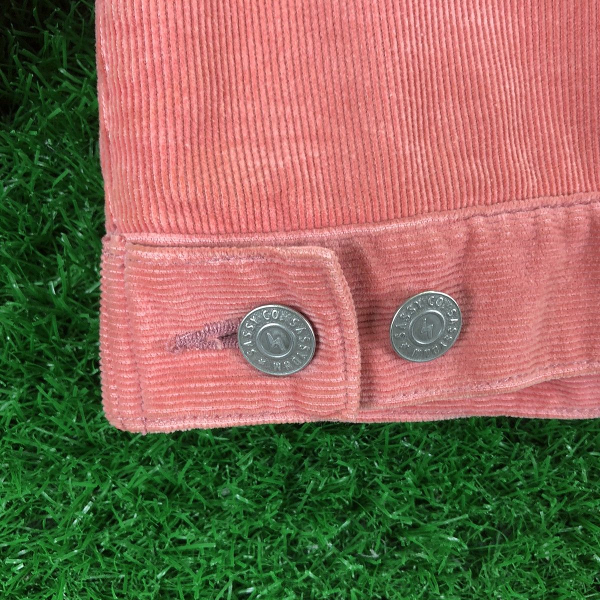 Cowboy Equipment Vintage 90's Corduroy Western Cowboy Jacket Smile Pocket Size US XS / EU 42 / 0 - 15 Thumbnail