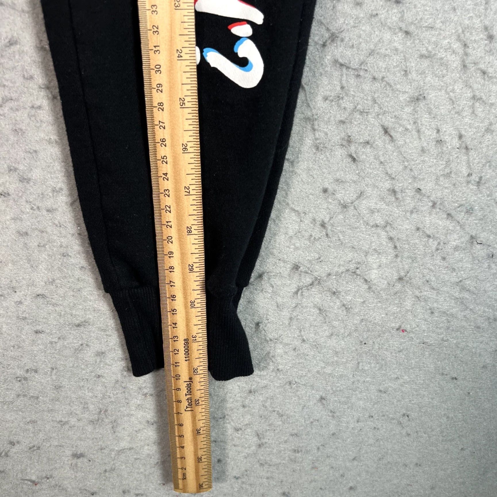 Vintage VINTAGE Friends Drawstring Black Sweatpants Womens XS Jogger How You Doin Promo Pants Size 26" / US 2 / IT 38 - 3 Thumbnail