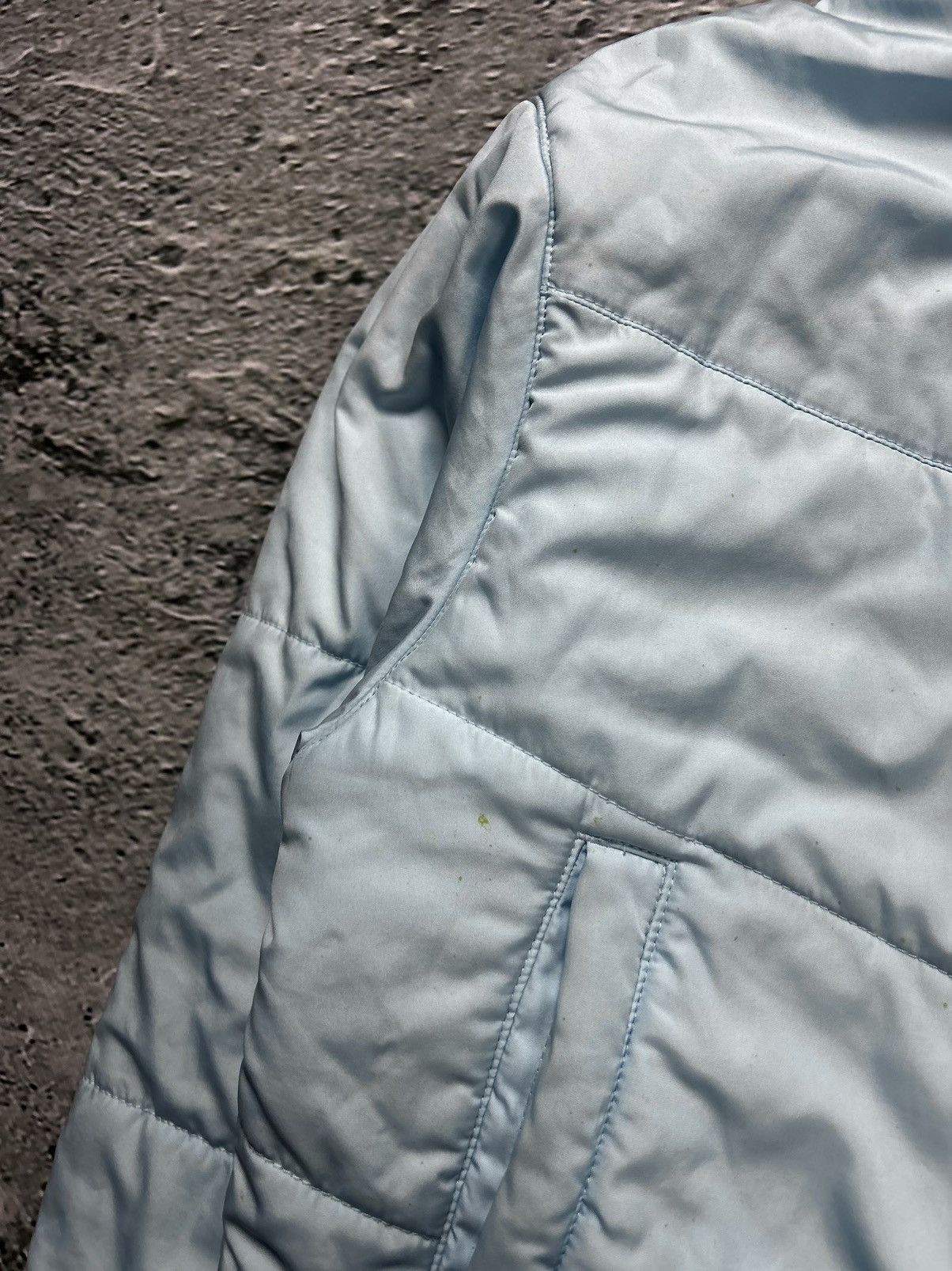 Nike × Vintage Nike padded jacket vintage baby blue Y2K puffer Size M / US 6-8 / IT 42-44 - 4 Thumbnail