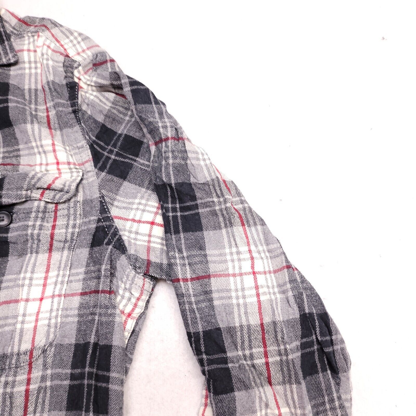 Sonoma Sonoma Tartan Flannel Button Shirt Mens Size Medium M Black Size US M / EU 48-50 / 2 - 5 Thumbnail