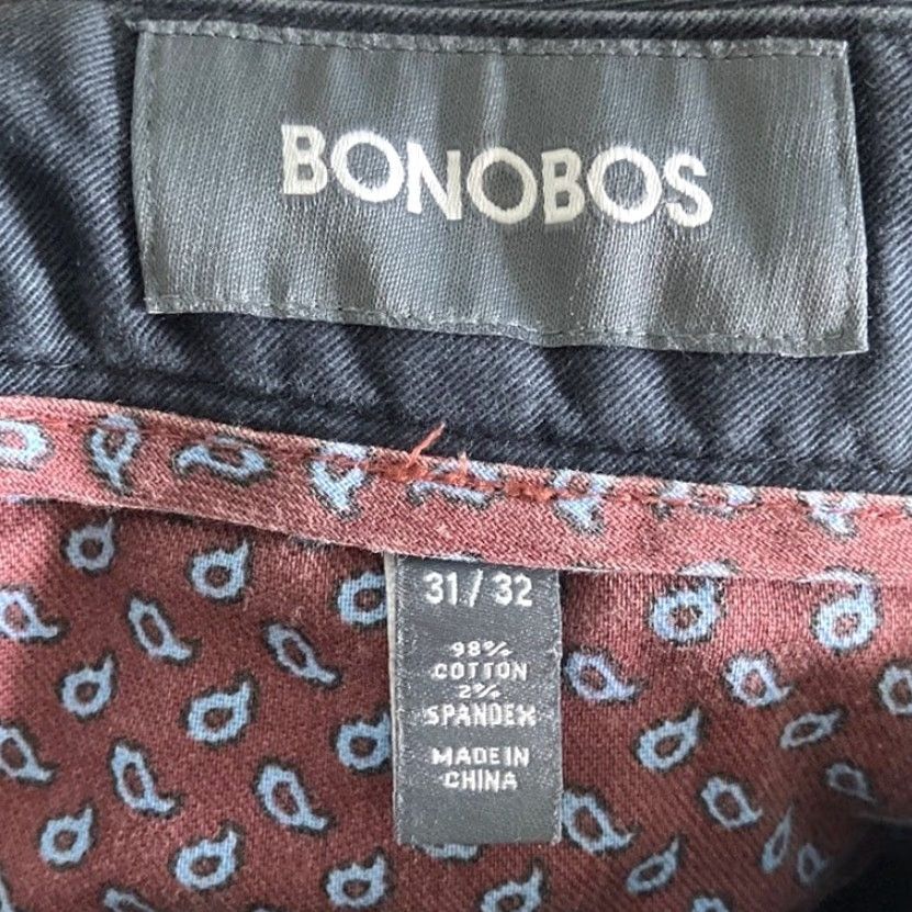Bonobos Bonobos Pants Gray Slim Chino Career Academia Stretch 31x32 Size US 31 - 4 Thumbnail
