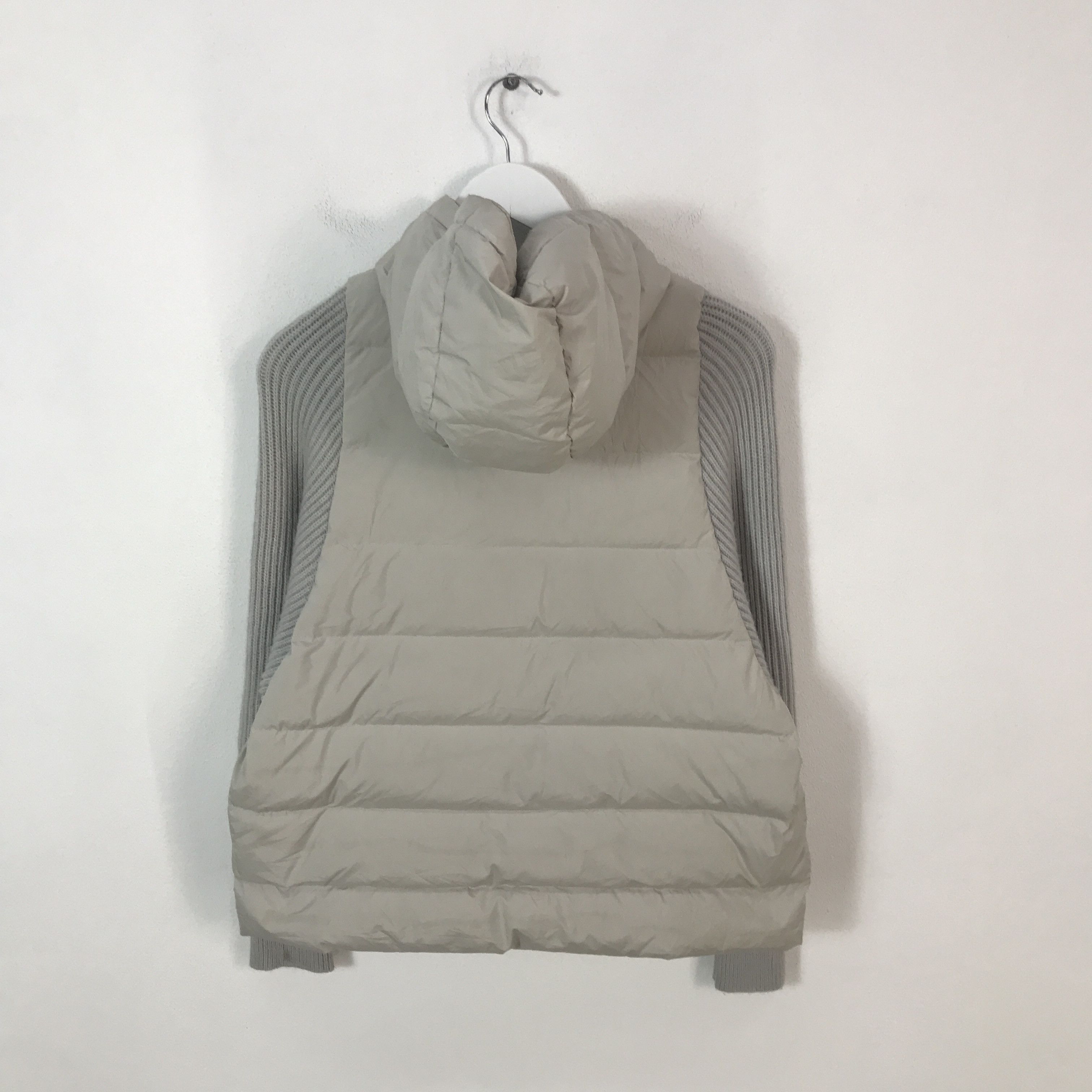 Brunello Cucinelli brunello cucinelli puffer design sleeve Knitwear jacket Size US M / EU 48-50 / 2 - 3 Thumbnail