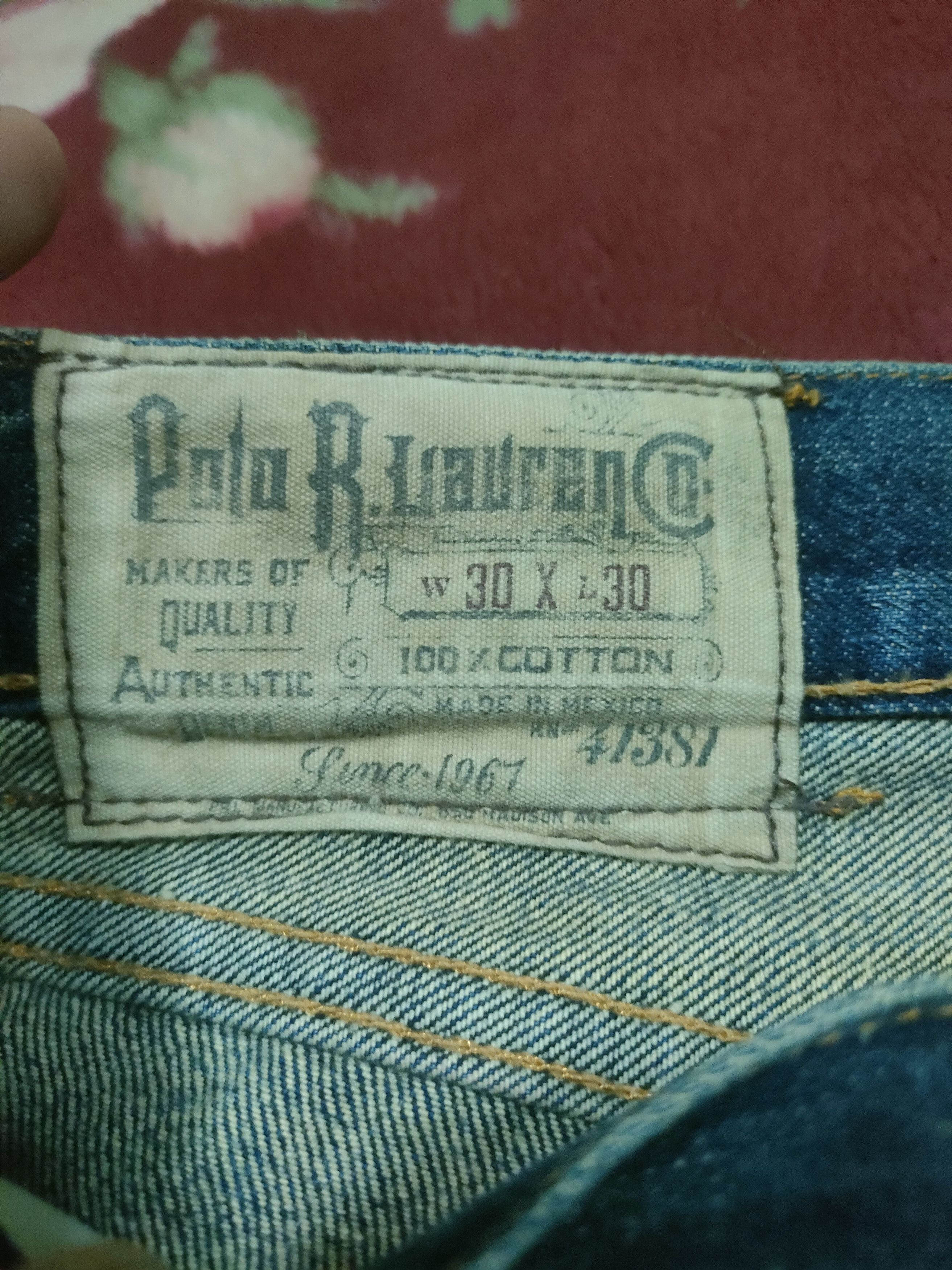 Polo Ralph Lauren Polo Ralph Lauren Distressed Jeans Size US 32 / EU 48 - 8 Thumbnail