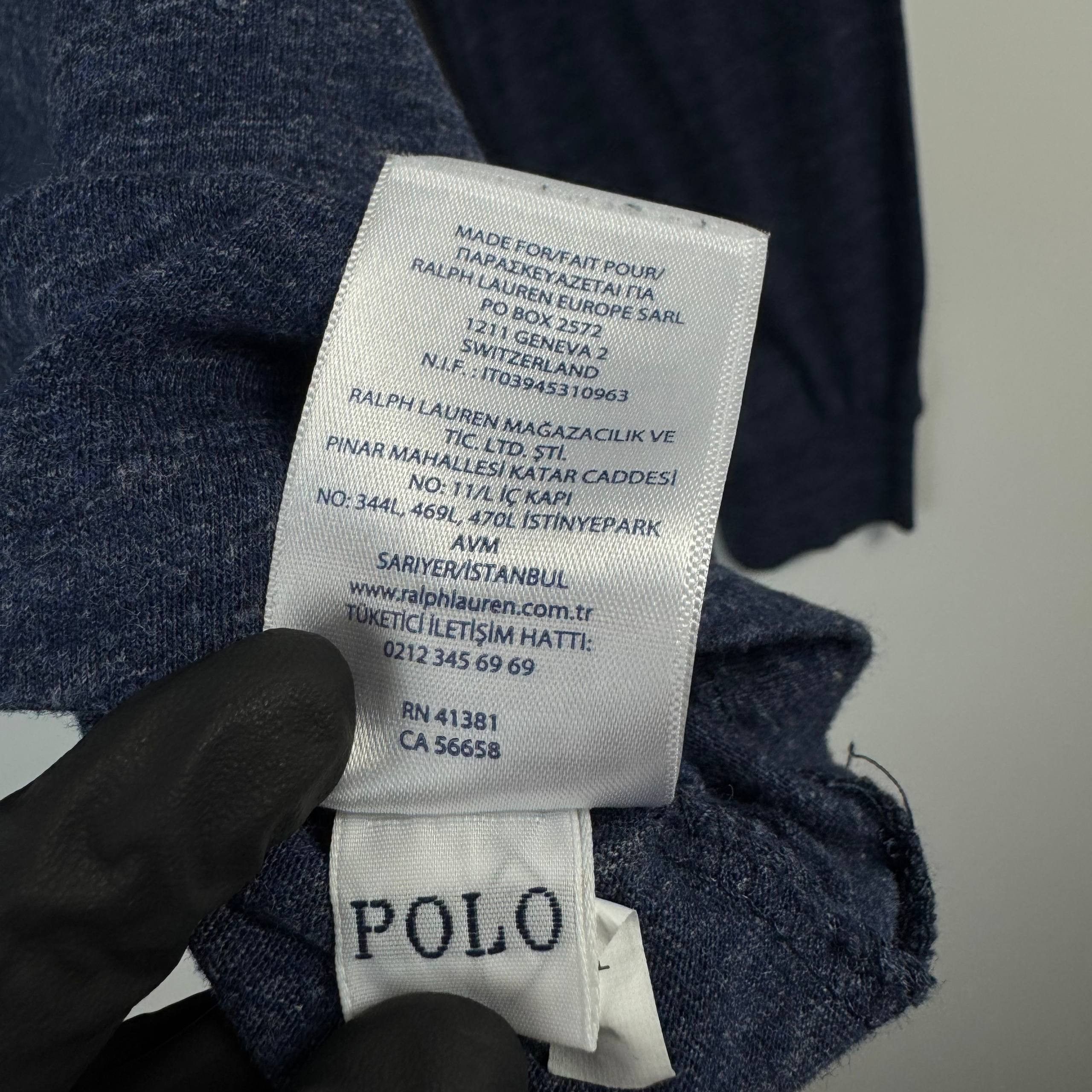 Polo Ralph Lauren Polo Ralph Lauren Long Sleeve T-Shirt Blue Mens Size XL Size US XL / EU 56 / 4 - 5 Thumbnail