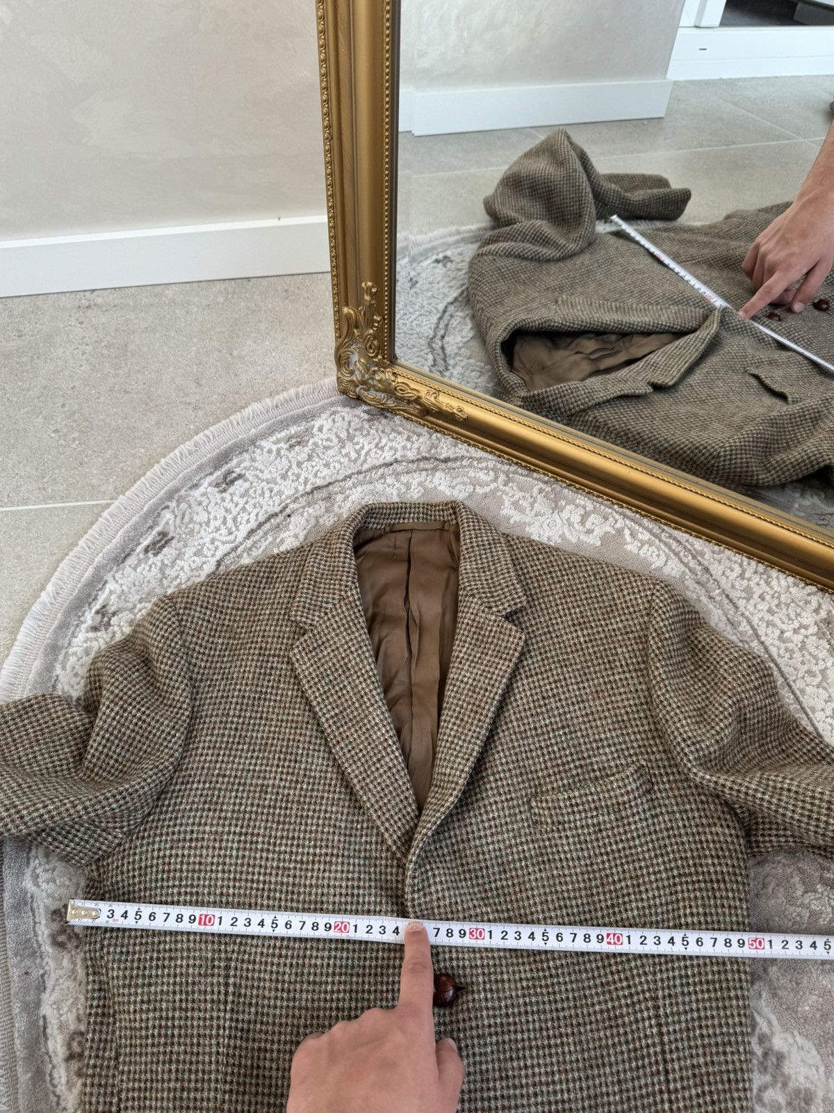 Harris Tweed Vintage 60s Shetland Harris Tweed weaving Wool Blazer Jacket Size US M / EU 48-50 / 2 - 10 Thumbnail