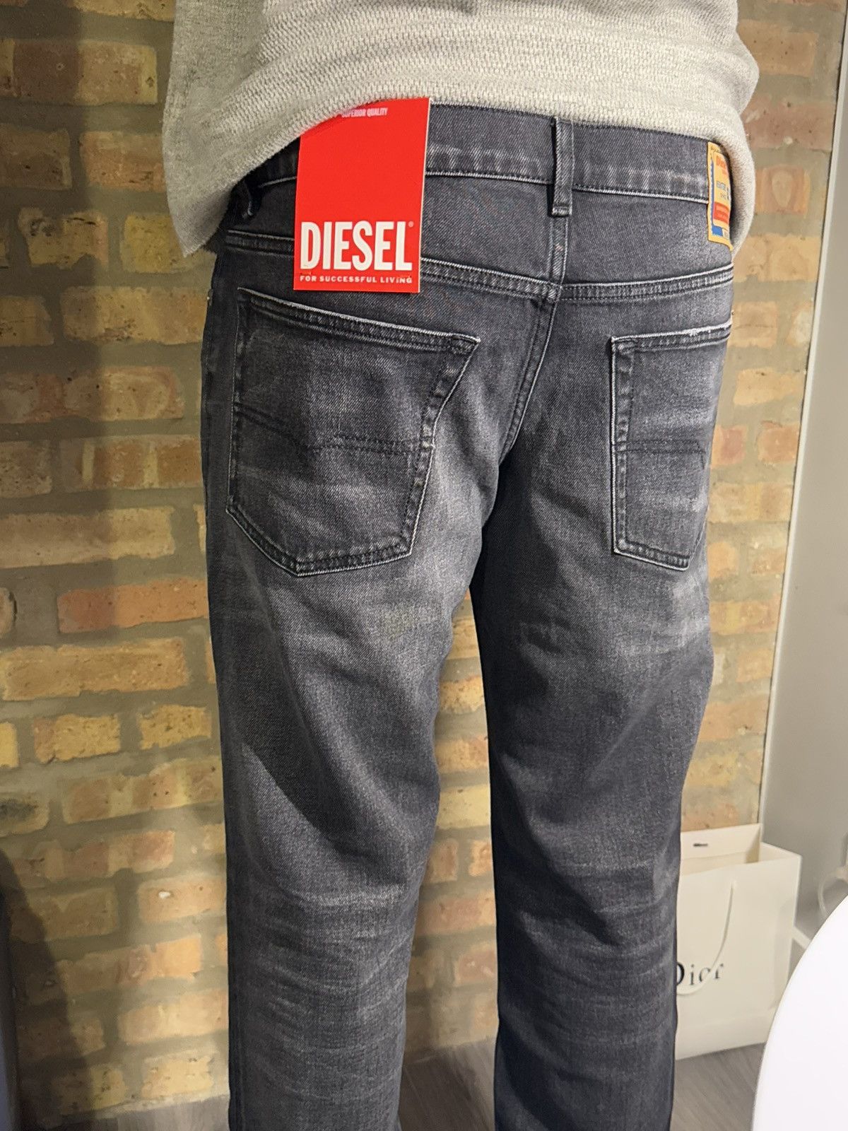 Diesel Diesel Cotton Denim Pants D-Finitive Size US 36 / EU 52 - 3 Thumbnail