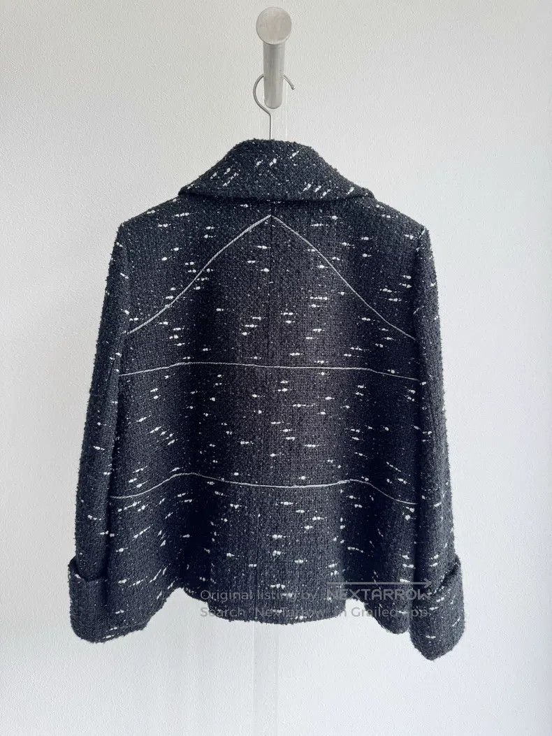 Chanel Chanel 18K Forest Series Tweed Coat Size XXS / US 00 / IT 34 - 4 Thumbnail