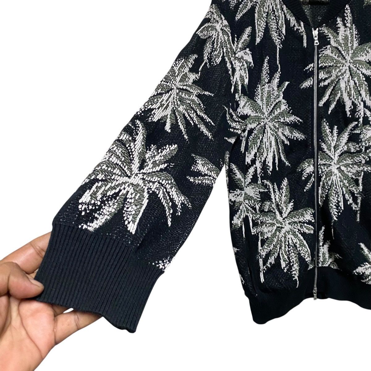 Dries Van Noten Dries Van Noten Knit Jacket Zipper Size US XL / EU 56 / 4 - 5 Thumbnail