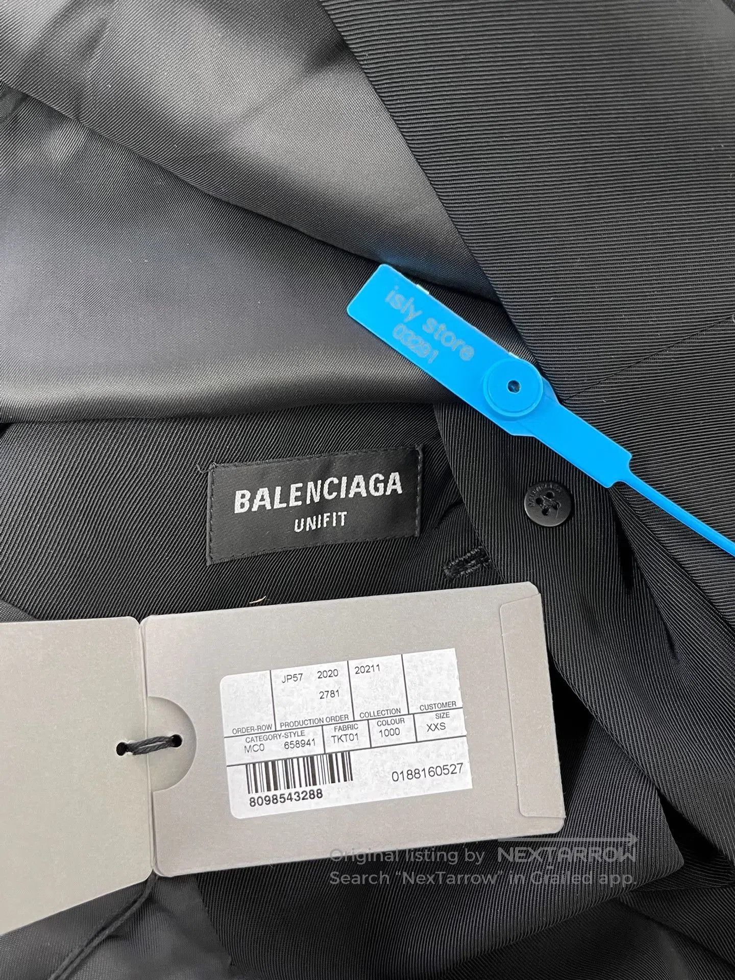 Balenciaga Balenciaga Solid Single-Breasted Blazer. Size US XXS / EU 40 - 4 Thumbnail
