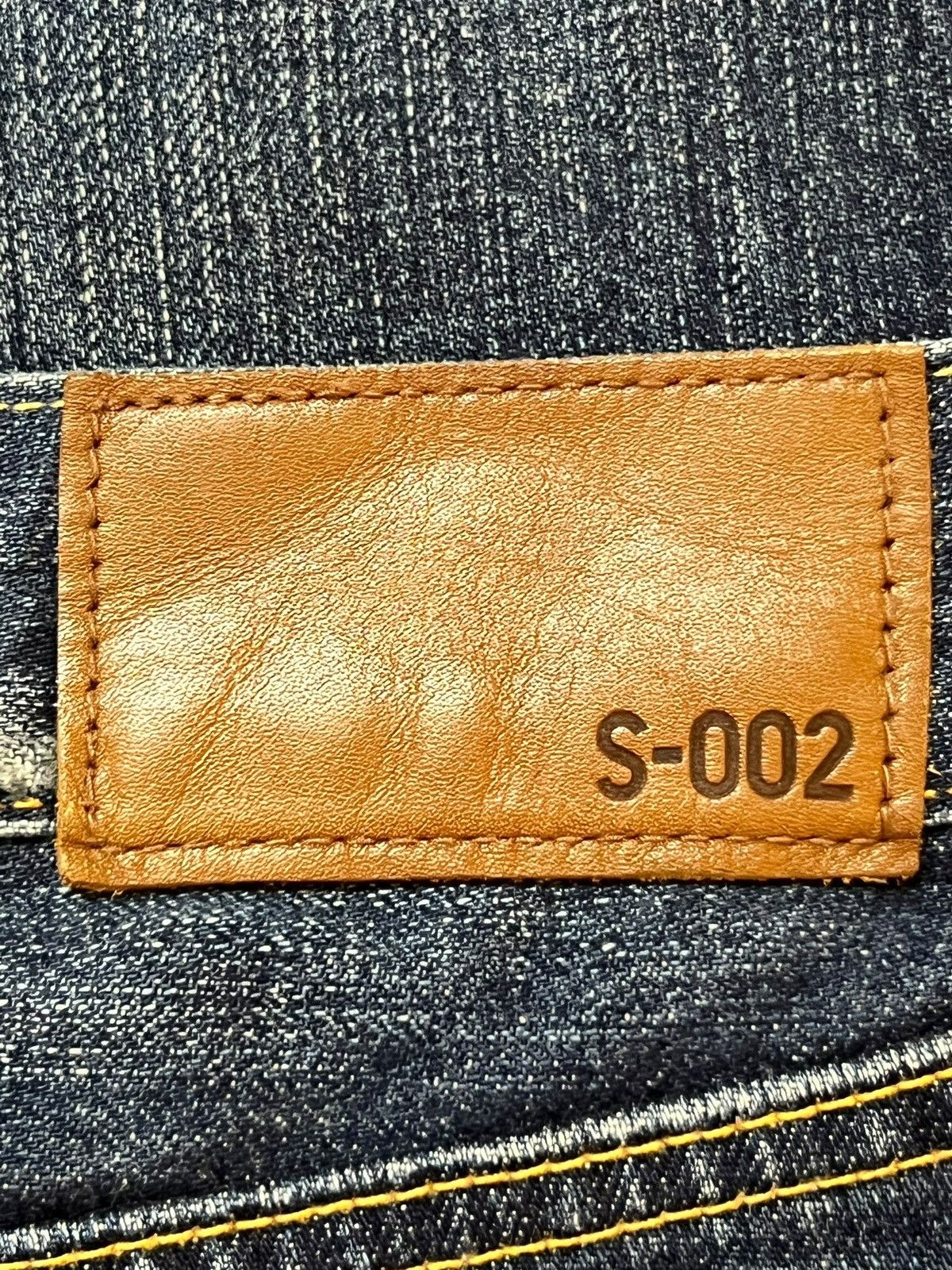 Uniqlo Uniqlo S-002 - Faded Blue Wash, Distressed Straight Jeans Size US 32 / EU 48 - 9 Thumbnail