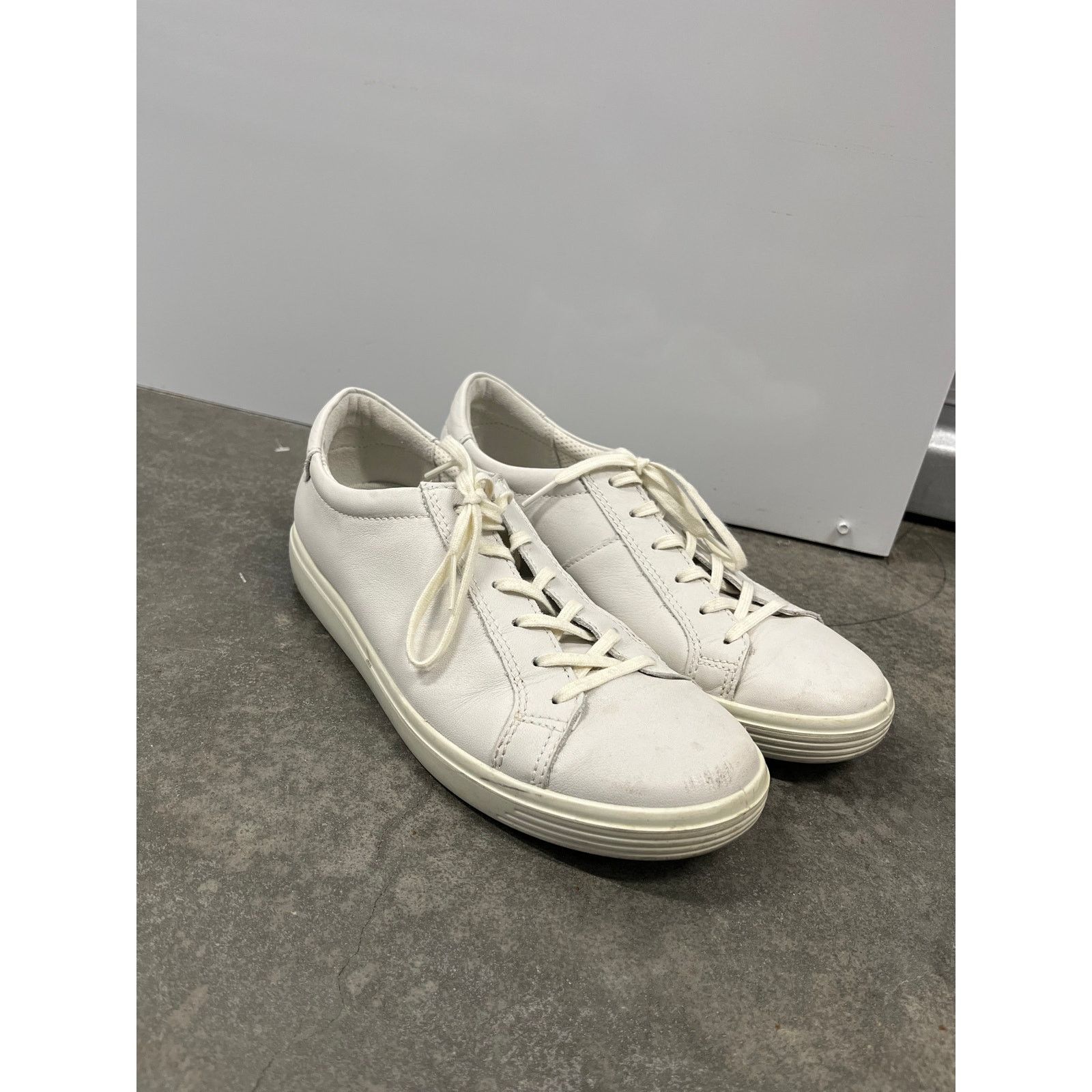 Ecco Ecco Womens Danish Design White Leather Casual Size US 9 / IT 39 - 1 Thumbnail