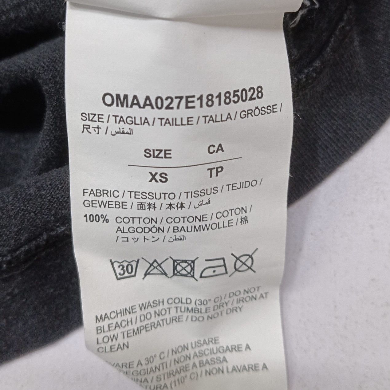Off-White OFF-WHITE SSNSE S/S SLIM TEE Size US XS / EU 42 / 0 - 4 Thumbnail