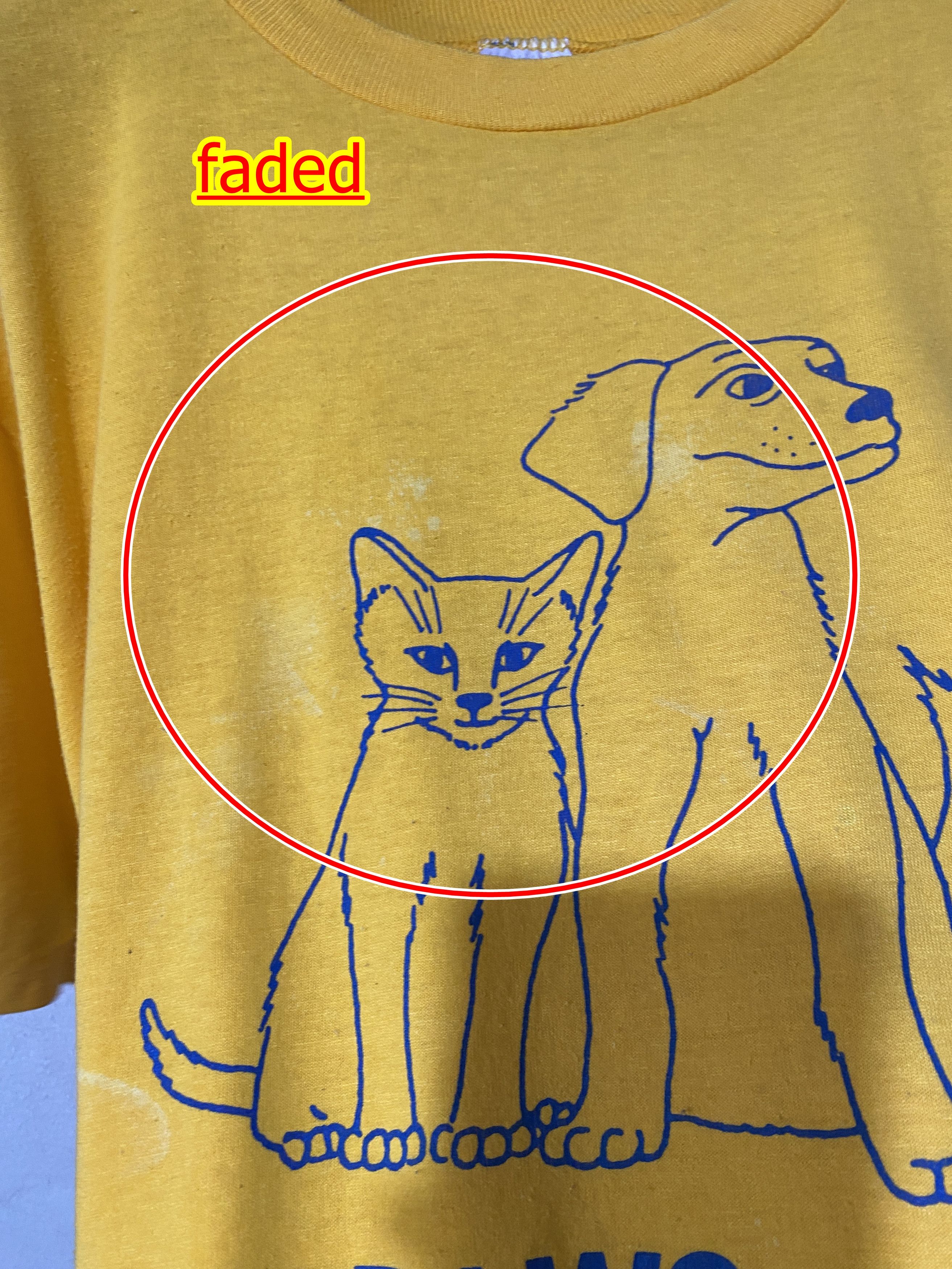 Vintage Vintage 90s Cat and Dog Shirt Size US XL / EU 56 / 4 - 6 Thumbnail