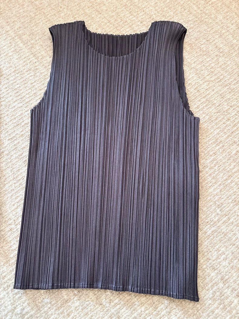 Issey Miyake issey miyake size:one size Charcoal grey vest Size XXS / US 00 / IT 34 - 1 Thumbnail