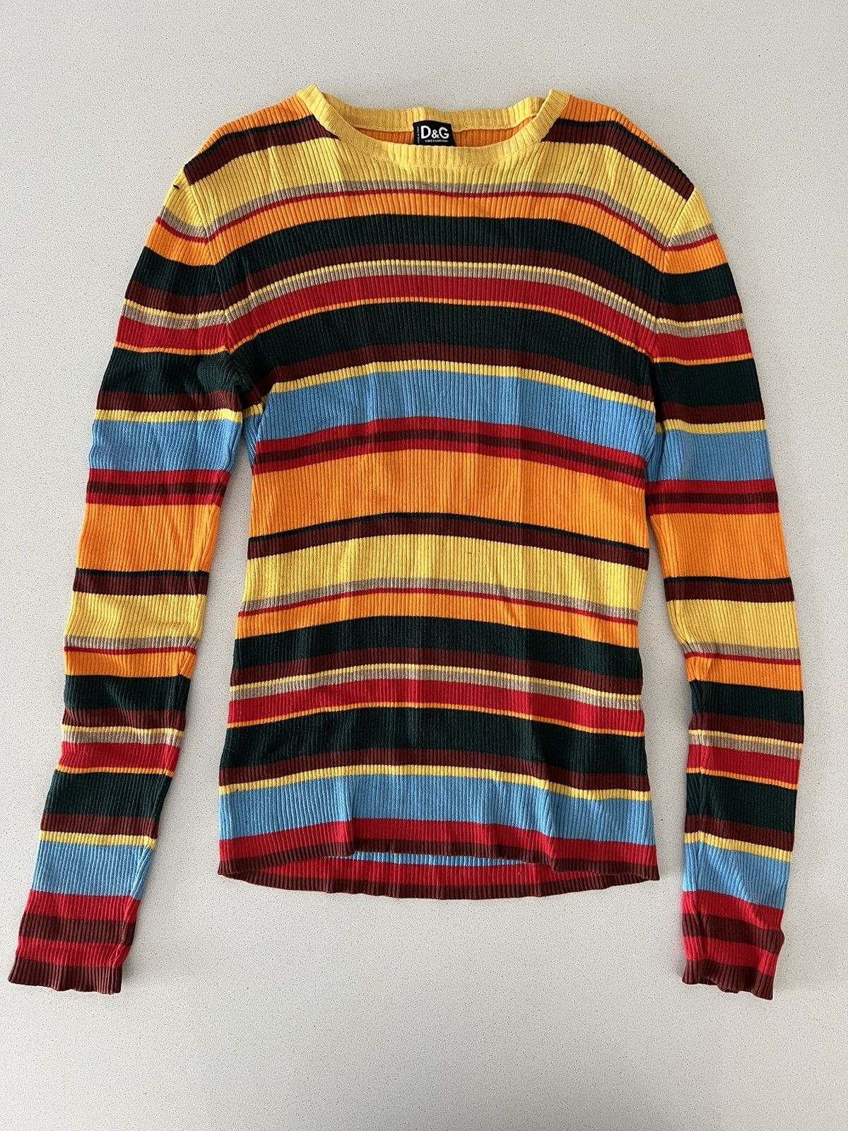 image of Dolce Gabbana Sweater in Yellow, Men's (Size Medium)