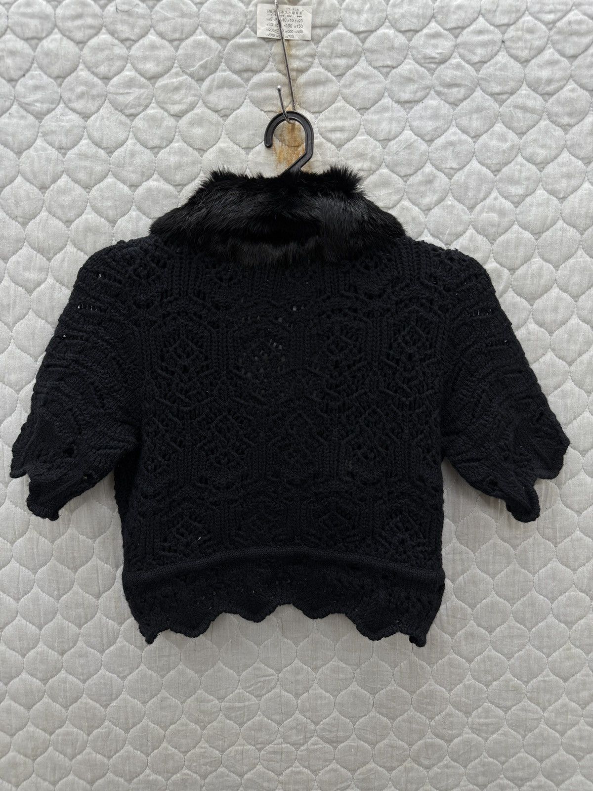 Christian Dior Monsieur 🔥🔥🔥ARCHIVE CHRISTIAN DIOR KNIT FUR CARDIGAN Size M / US 6-8 / IT 42-44 - 4 Thumbnail