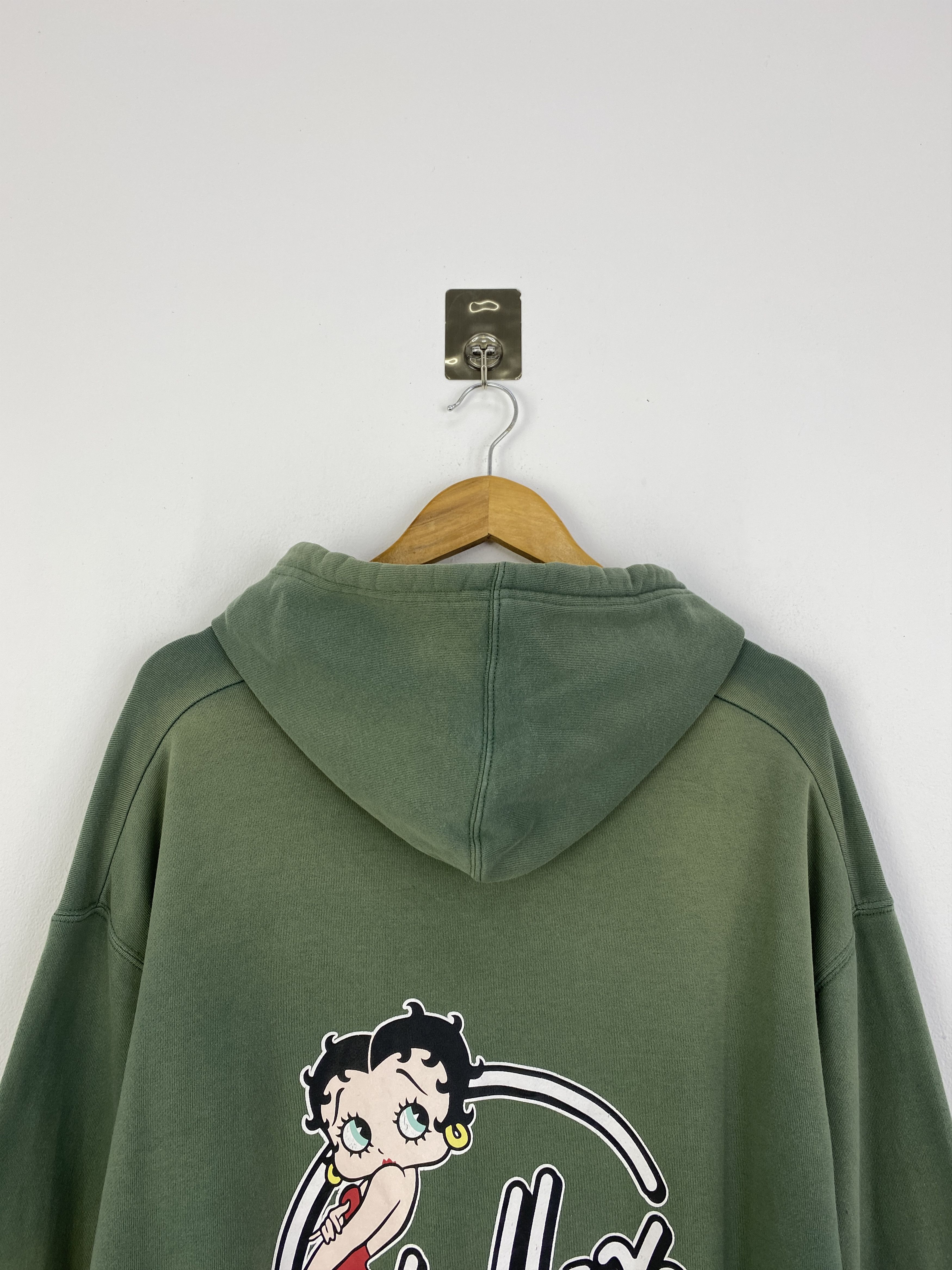 Vintage Chillax Betty Boop Faded Hoodie SH0042