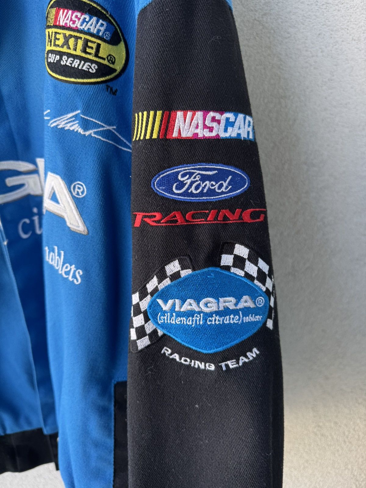 NASCAR × Vintage Viagra Nascar Jacket Size US XL / EU 56 / 4 - 4 Thumbnail