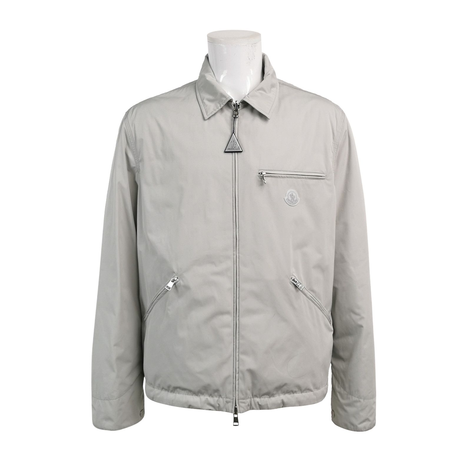 Moncler Moncler S Size Logo Zip Collar Jacket Size US XL / EU 56 / 4 - 1 Thumbnail