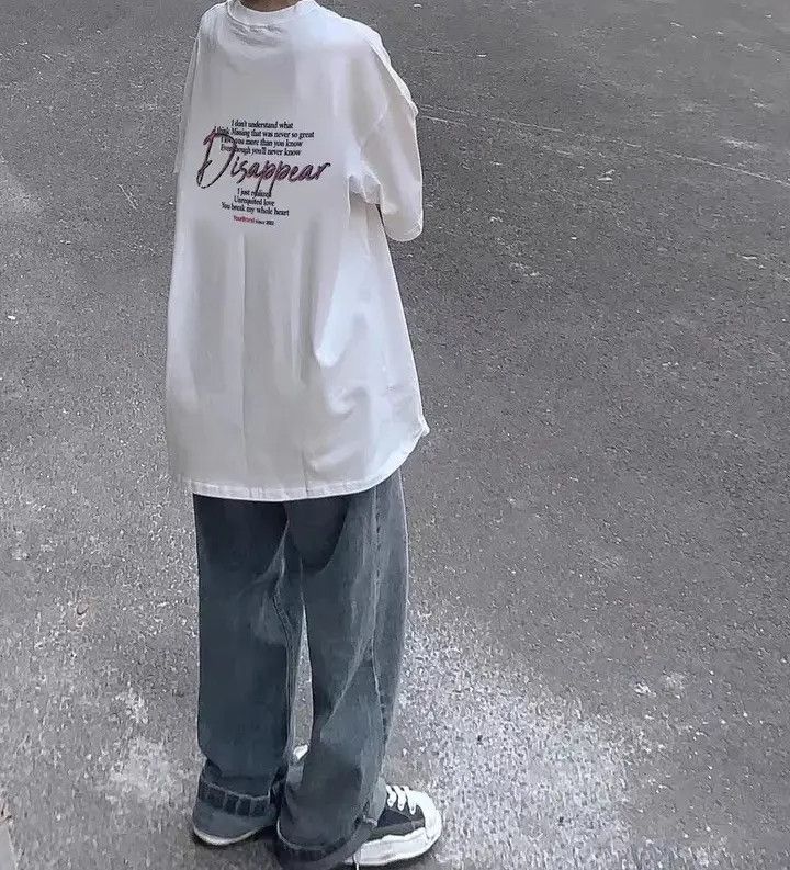 Vintage Streetwear Harajuku Cry Printed T-Shirt y2k Size US S / EU 44-46 / 1 - 4 Thumbnail