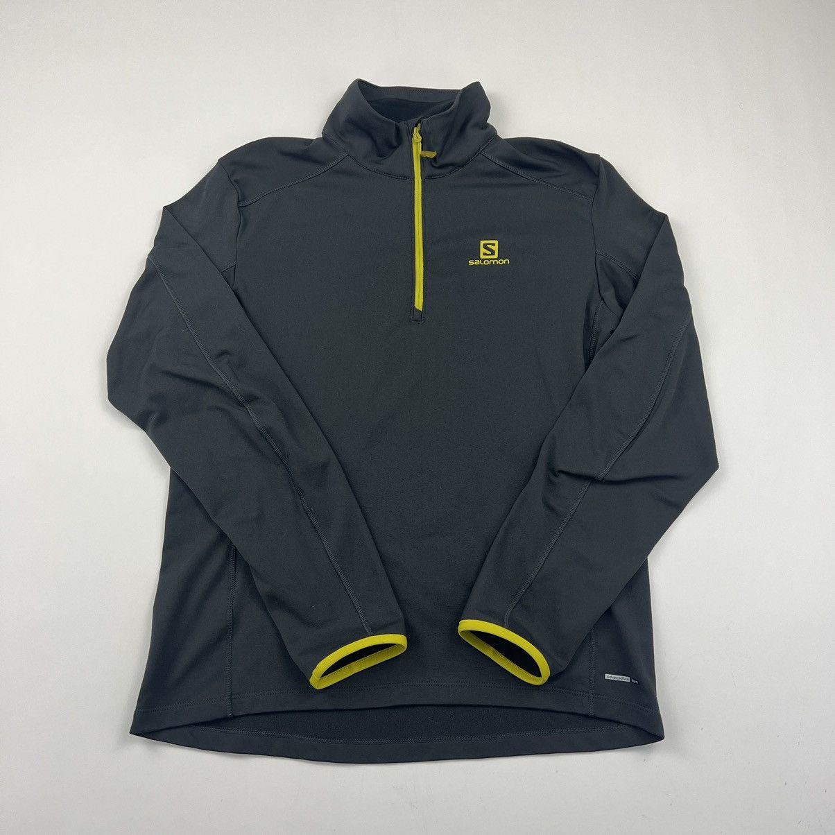 Salomon Salomon Discovery Asphalt Half Zip Micro Fleece Size US M / EU 48-50 / 2 - 1 Thumbnail