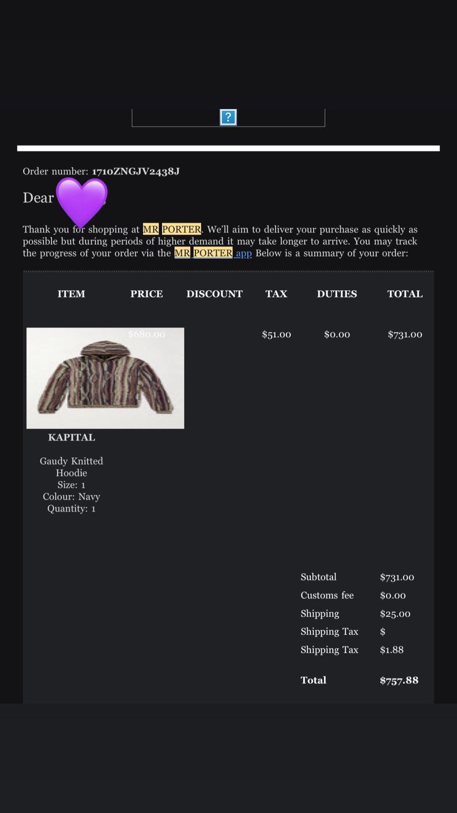 Kapital Kapital Gaudy Knitted Hoodie Size US S / EU 44-46 / 1 - 5 Thumbnail