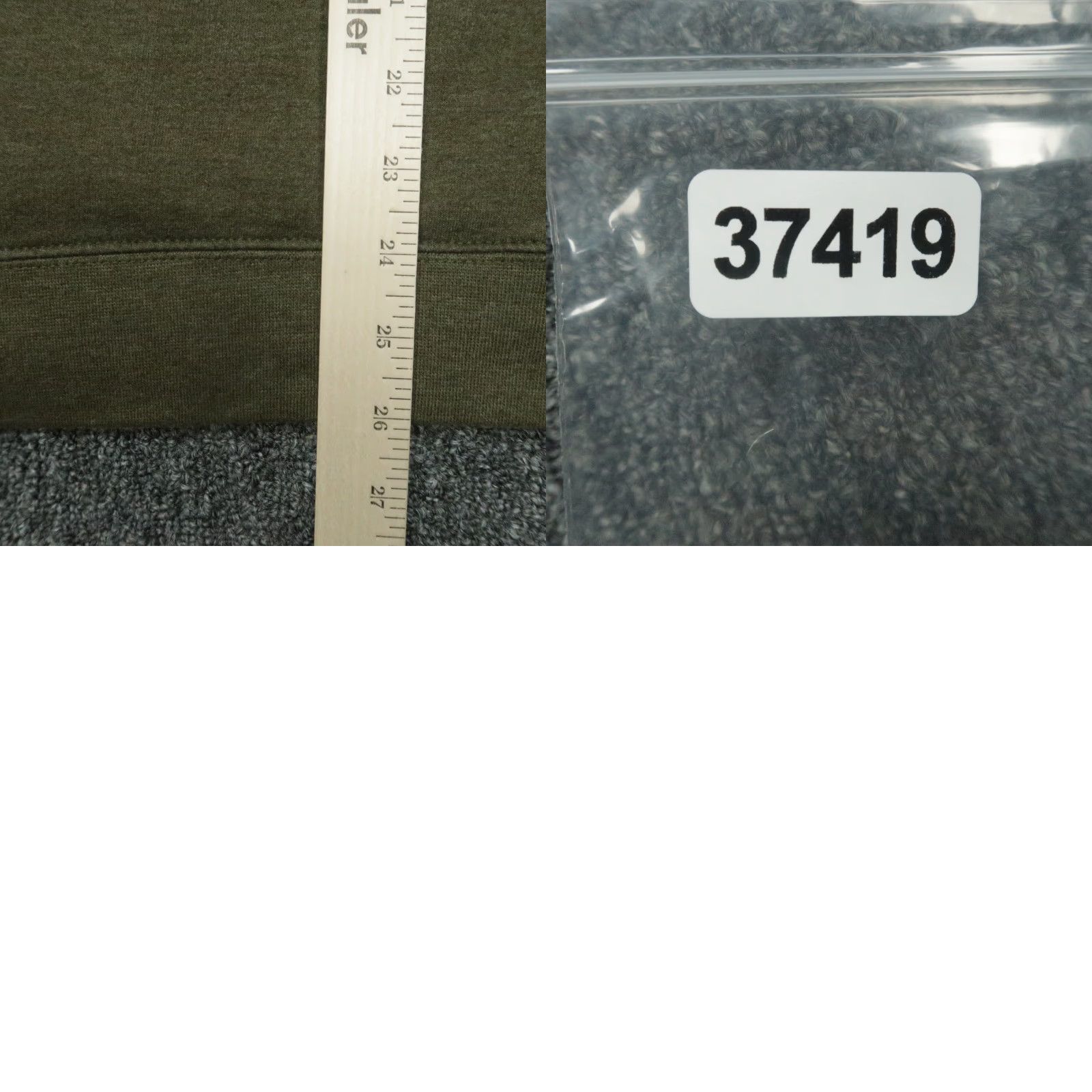 Vintage Zero Foxtrot Hoodie Men Medium Green Performance Pullover All Seasons Hooded Pockets Size US M / EU 48-50 / 2 - 8 Thumbnail