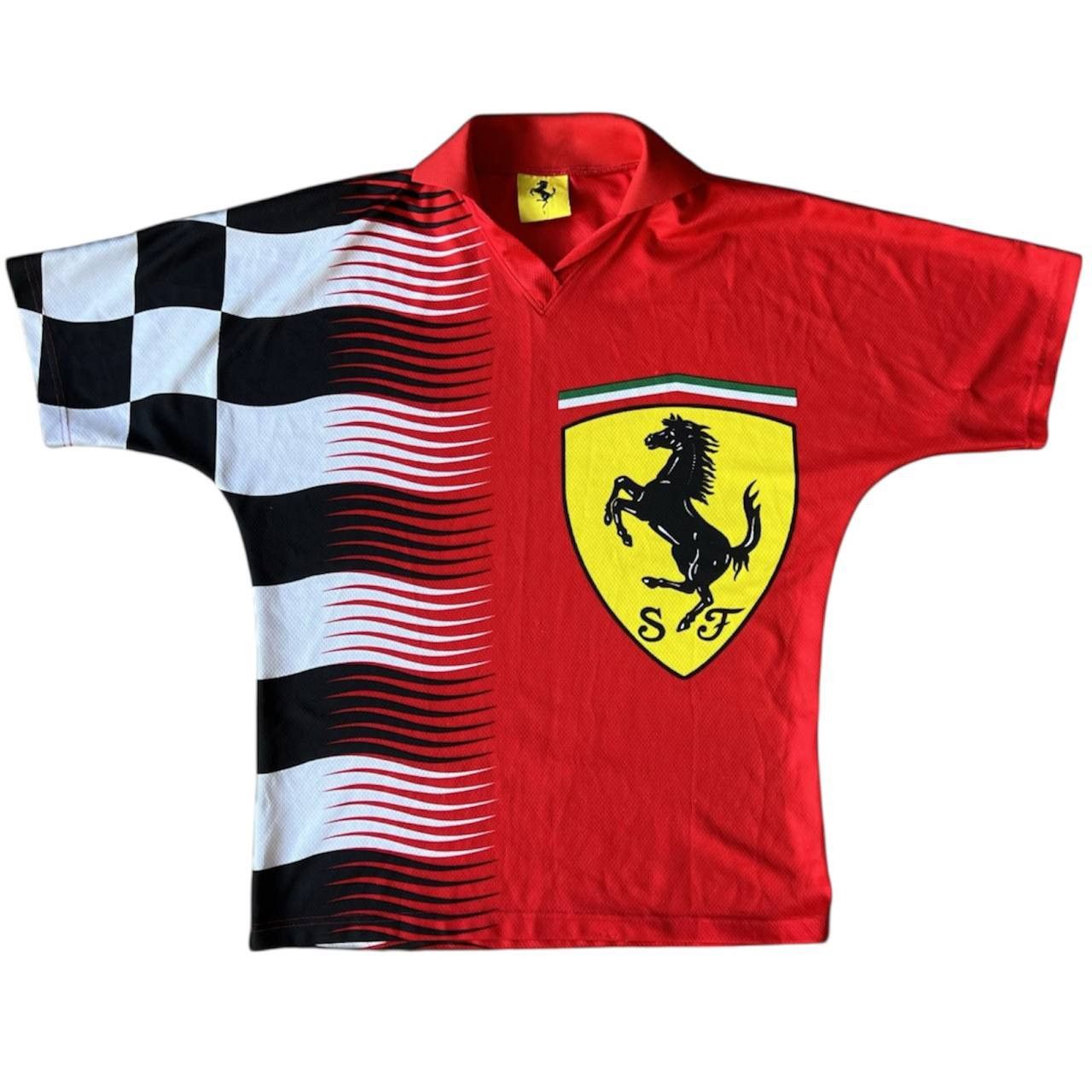 Ferrari 1996/97 SCUDERRIA FERRARI FORMULA 1 OVERPRINT SHIRT POLO S Size US S / EU 44-46 / 1 - 1 Thumbnail