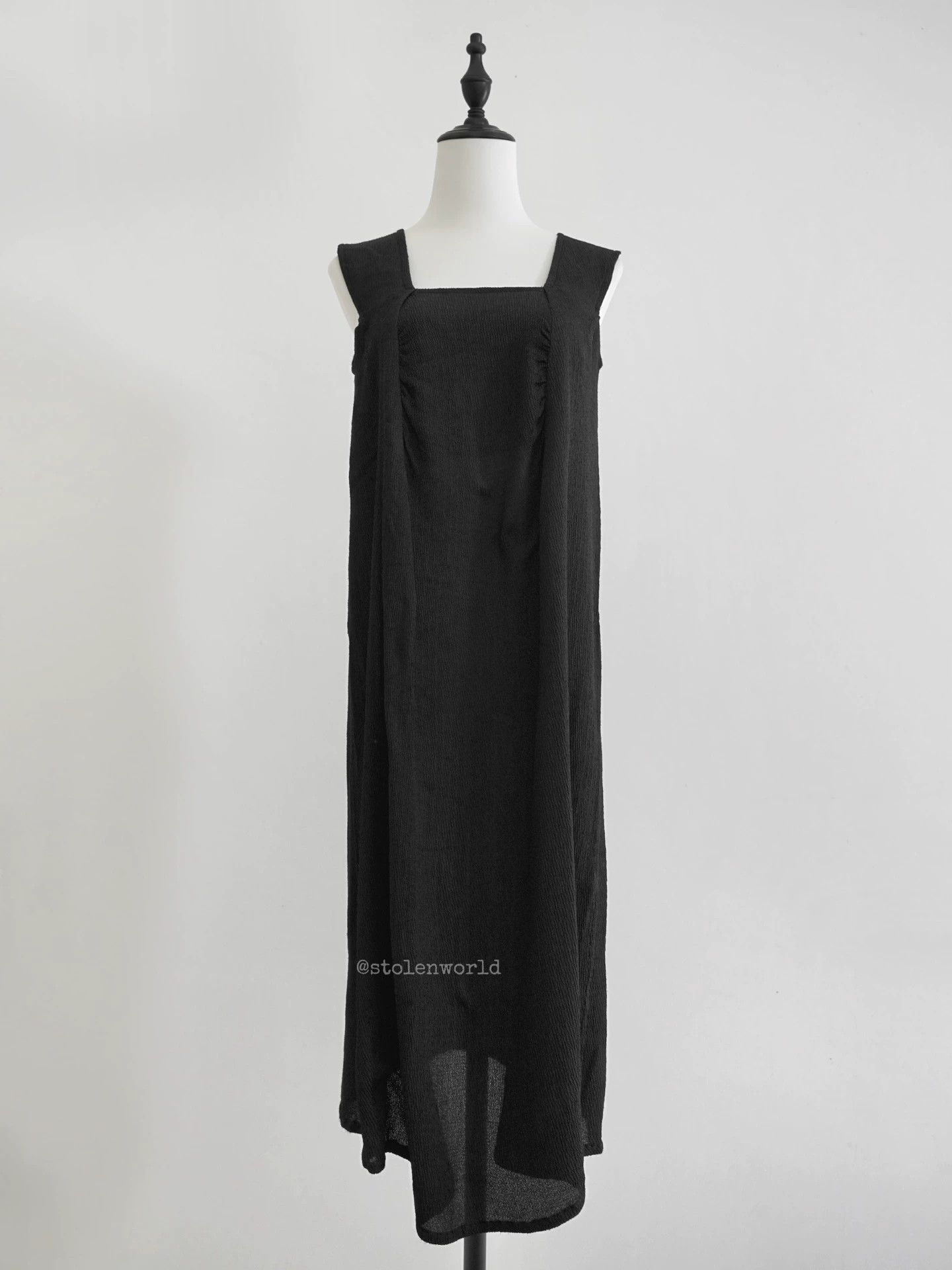 Y's Yohji Yamamoto Y's 80s Initial Rayon Dress One size Size M / US 6-8 / IT 42-44 - 4 Thumbnail
